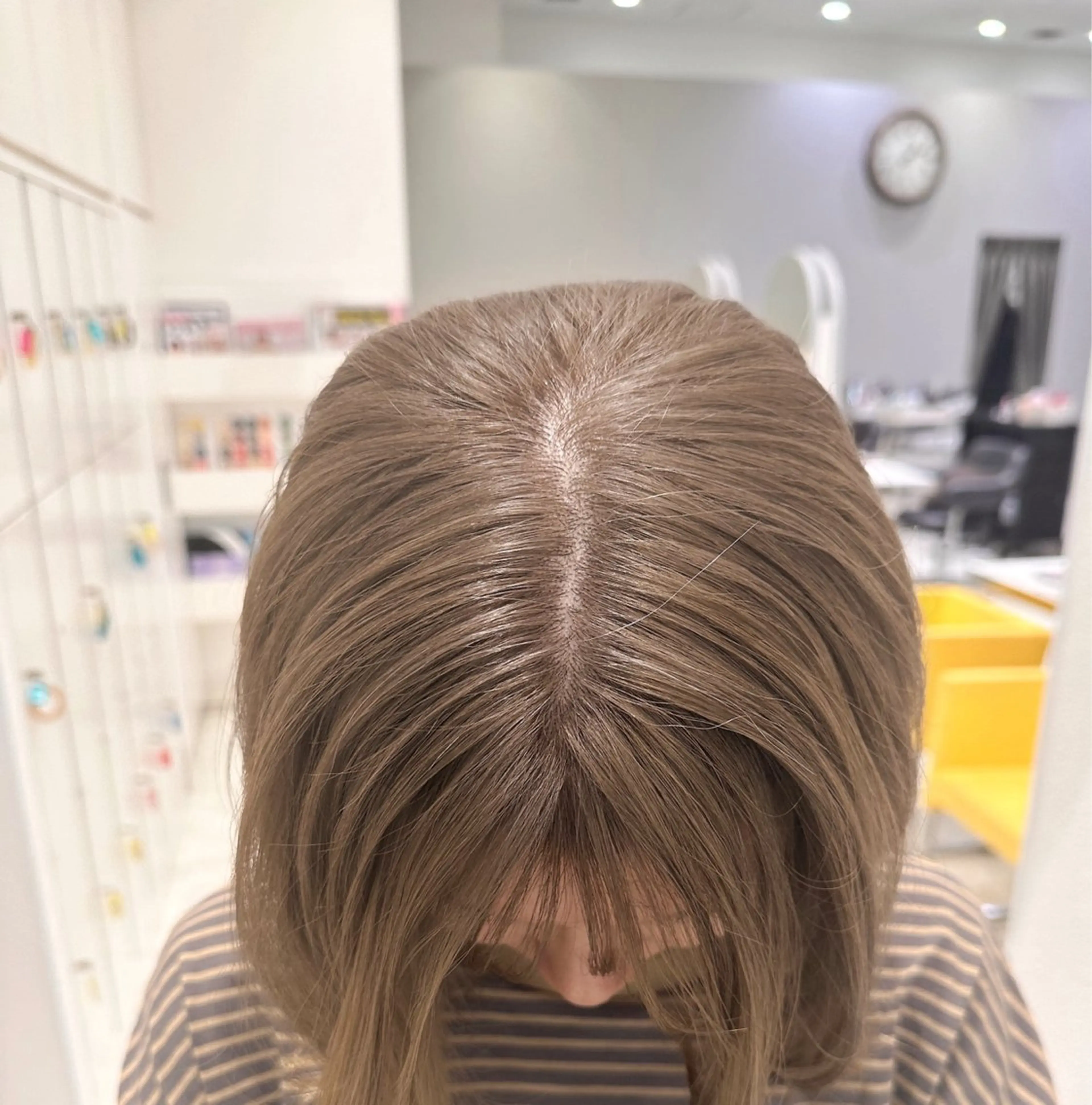 ミディアム ヘアカラー GOAT_茅ヶ崎 キシ サクラのヘアスタイル