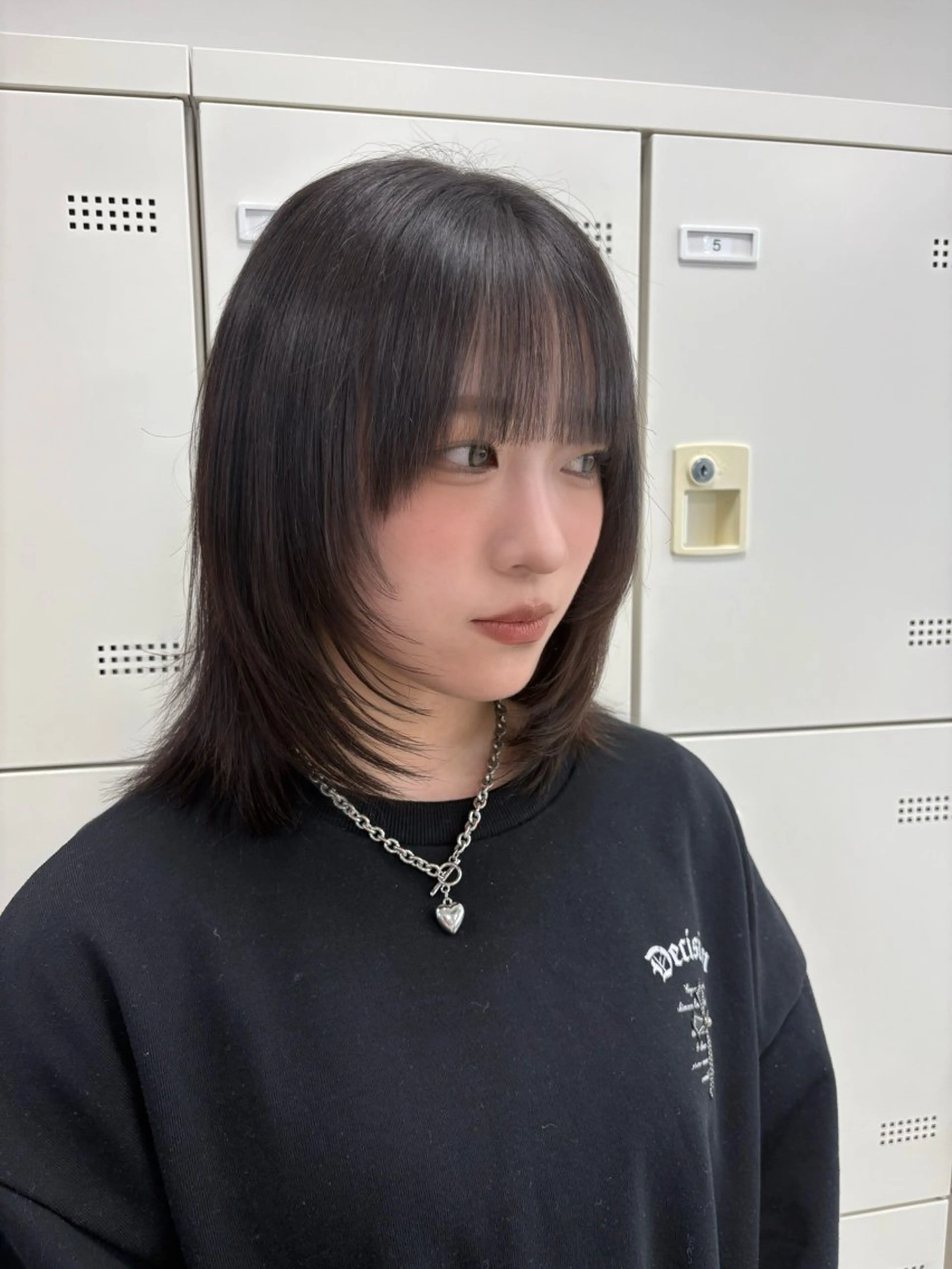 ミディアム 髪質改善 トリートメント 似合わせヘア🪽 riko🐈‍⬛のヘアスタイル