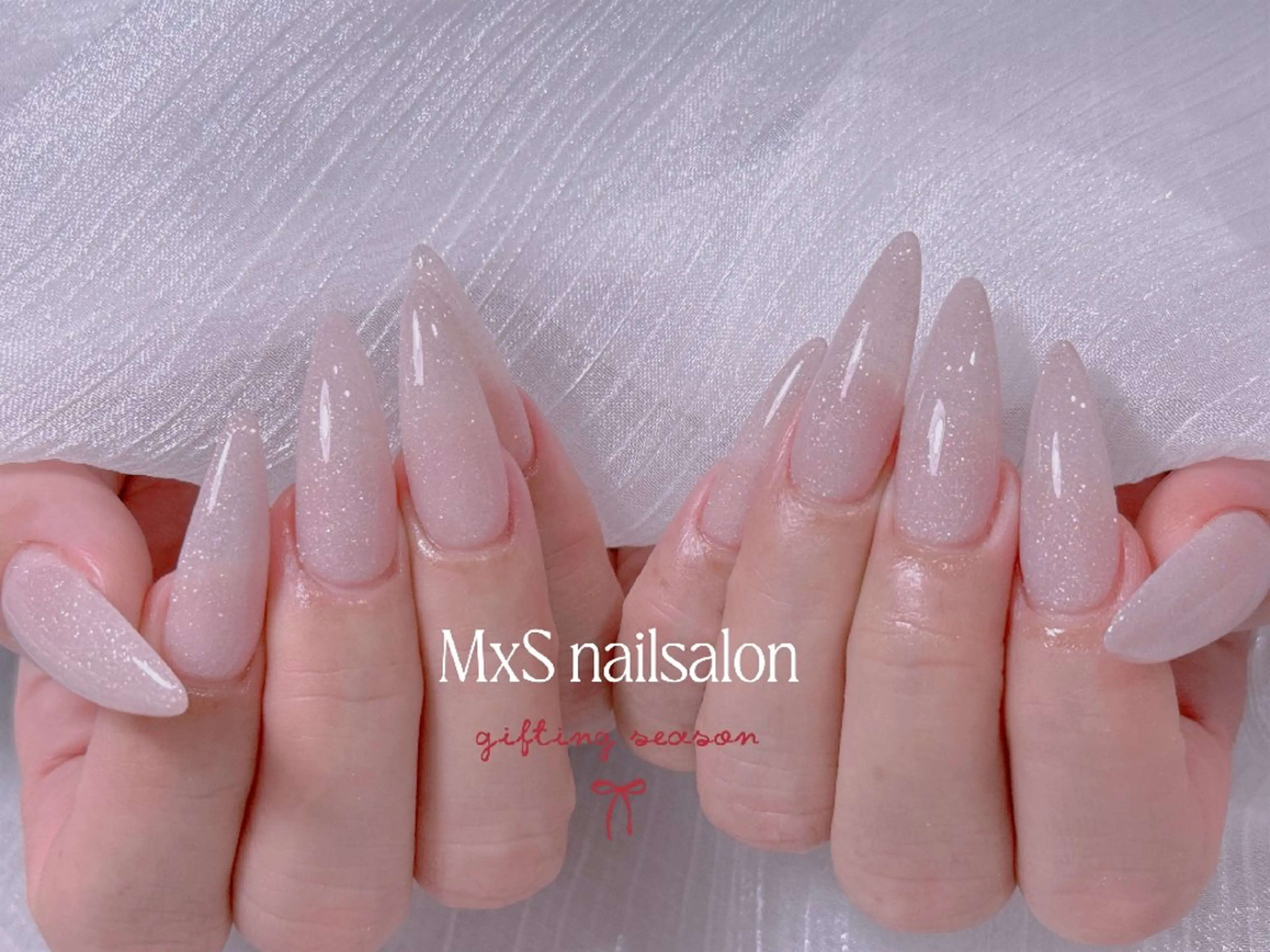 ネイル ハンドネイル ハンドケア MxS Nail(長さだし/フィルイン/マグネット/韓国ネイル/ワンホンネイル/ワンカラー)所属・MxS リィリィのネイルデザイン