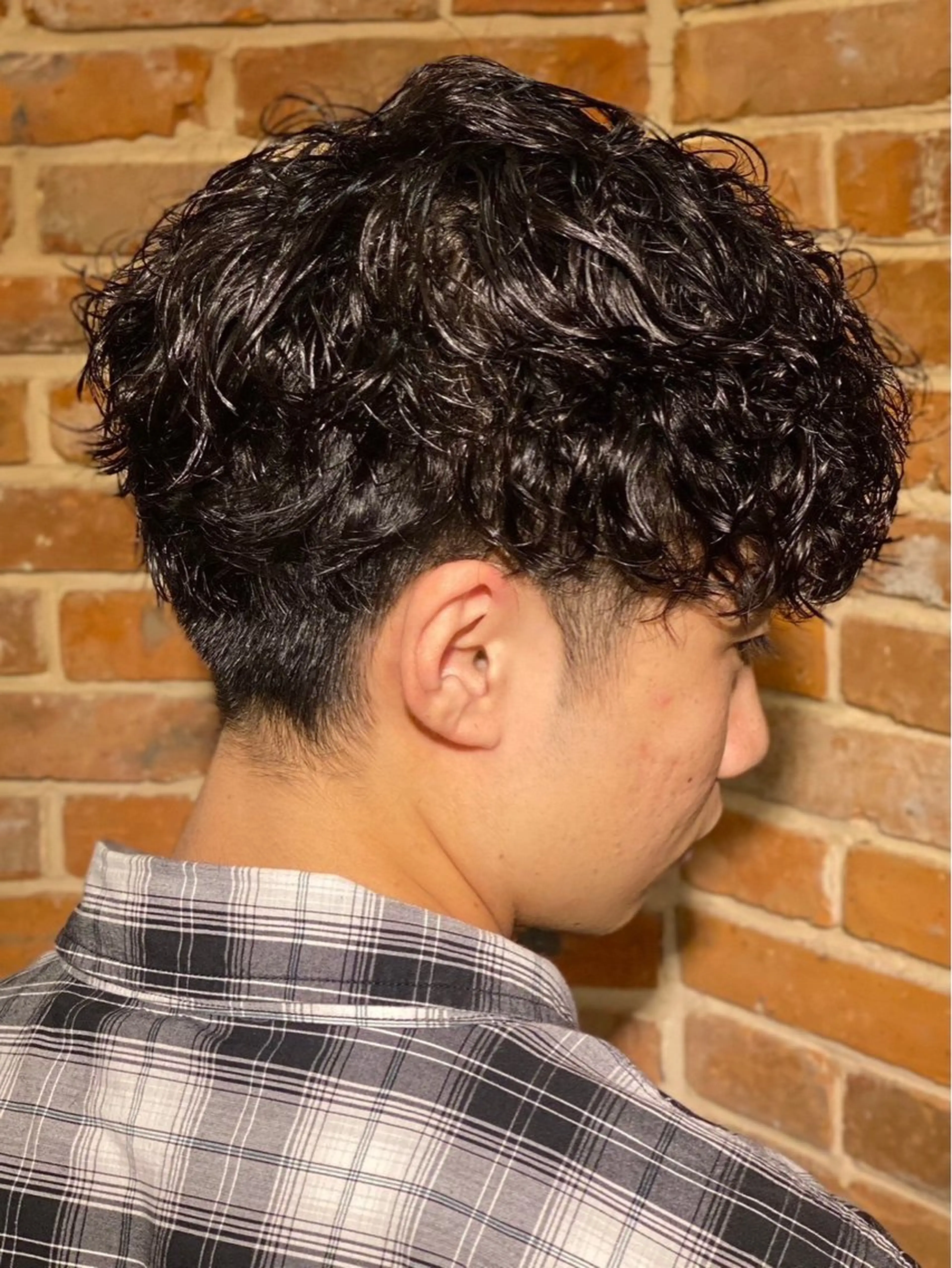 パーマ メンズ メンズカット/ マッスルのヘアスタイル