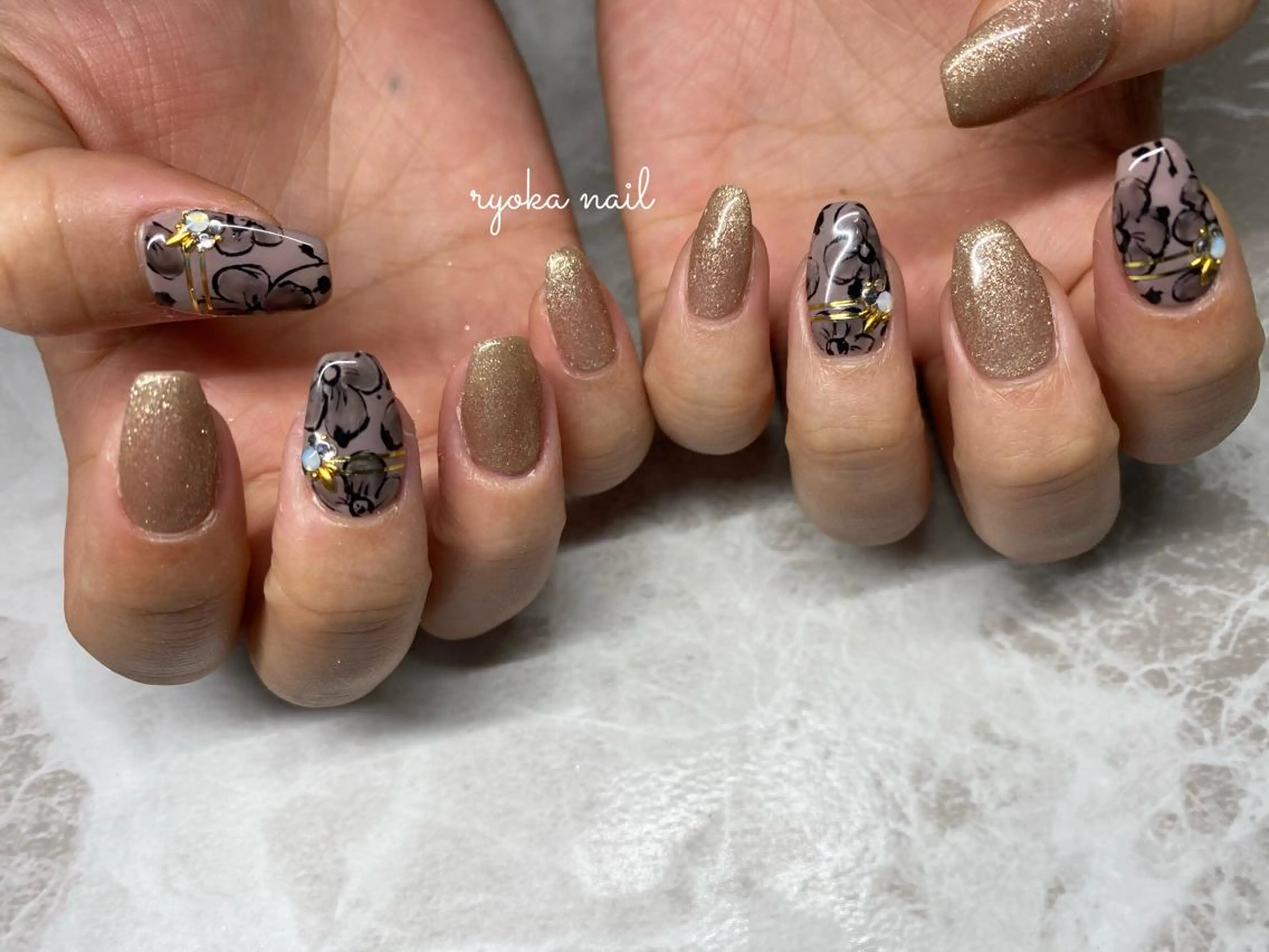 ネイル Twinklenail所属・ryoka nailのネイルデザイン