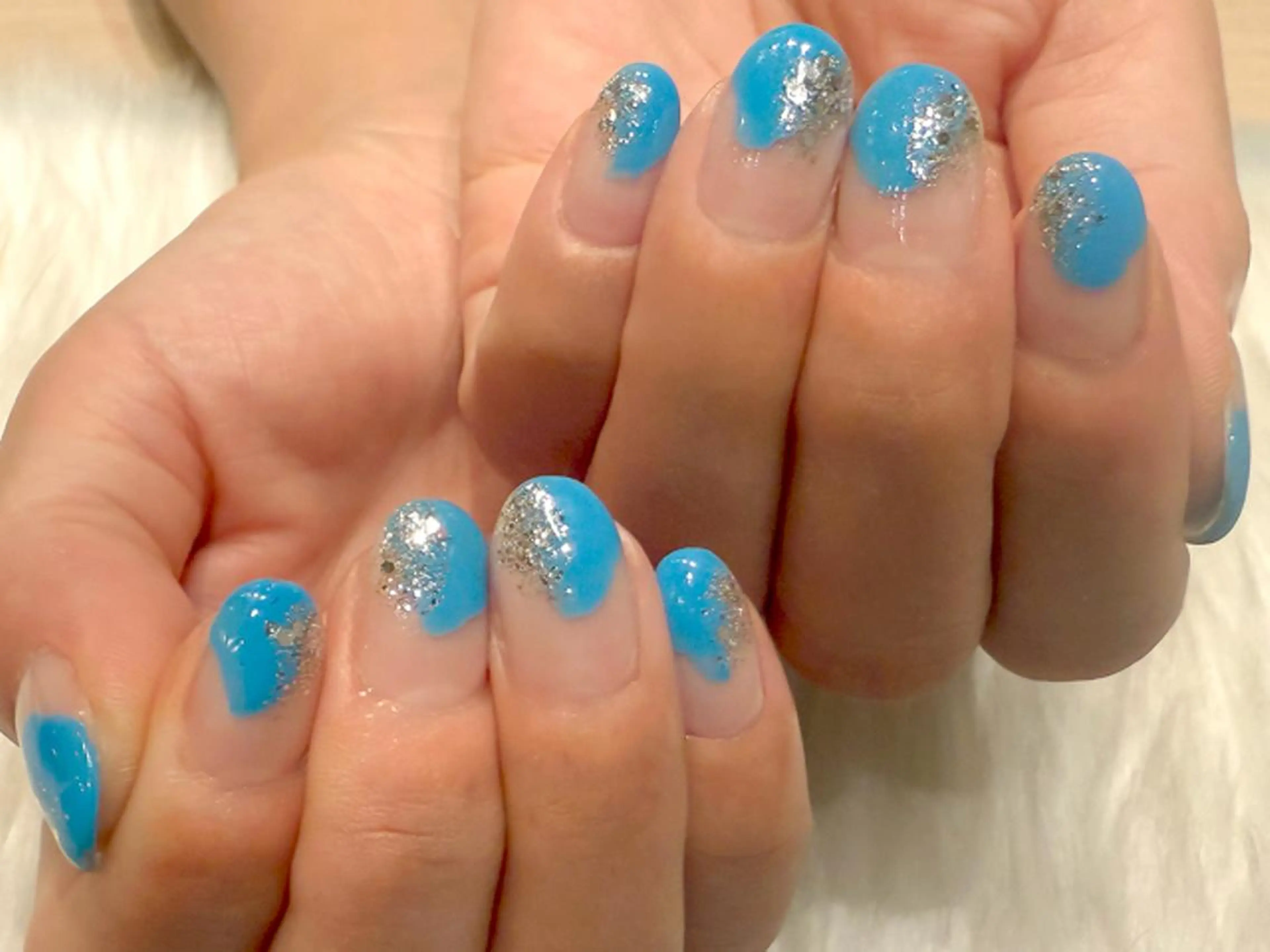 ネイル ニュアンスネイル ハンドネイル Kanai Harukaのネイルデザイン