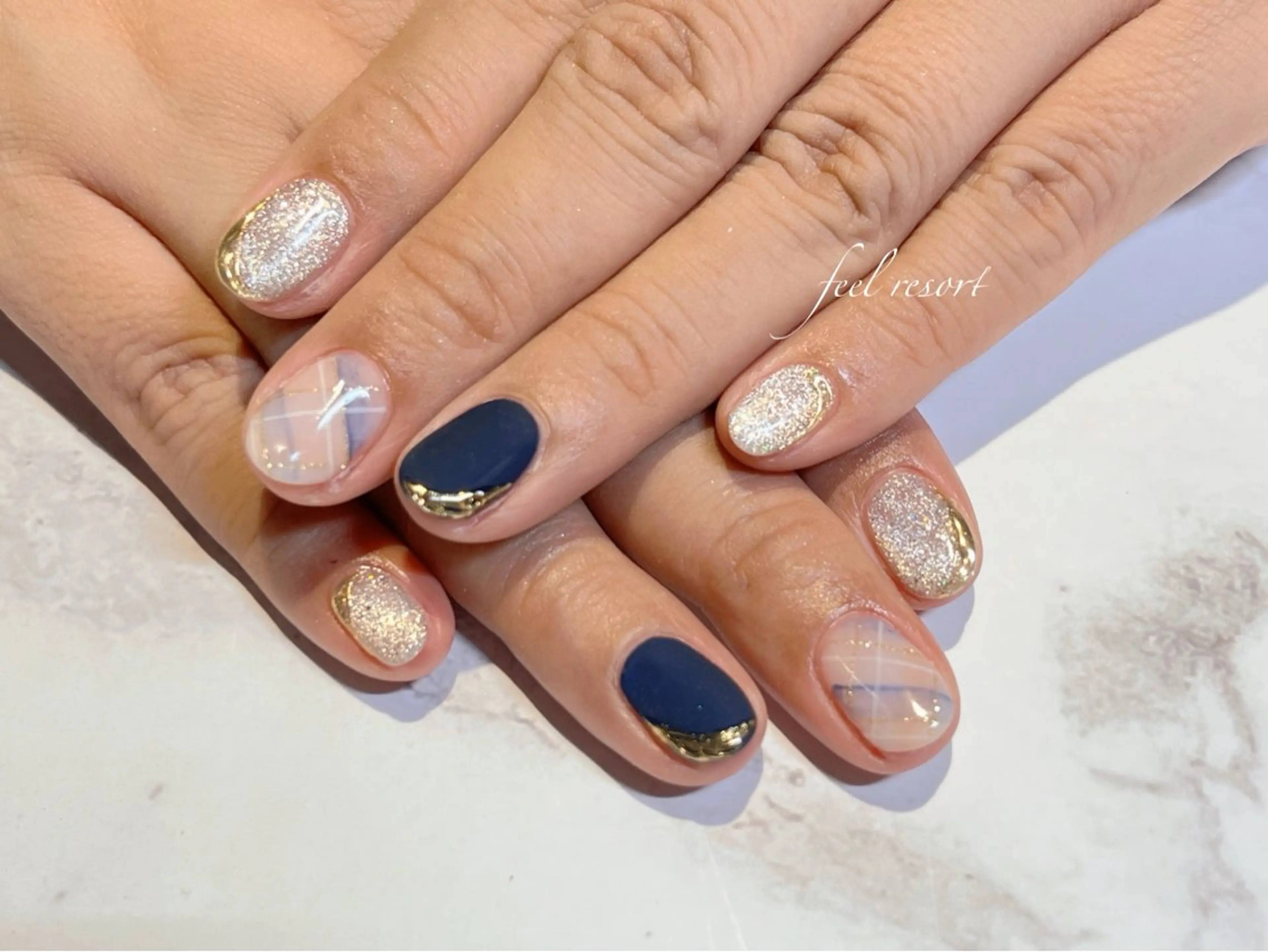 ネイル アートネイル 長さ出し フットネイル フレンチネイル ジェルネイル ハンドネイル Lien（リアン） 銀座駅6分のネイルデザイン