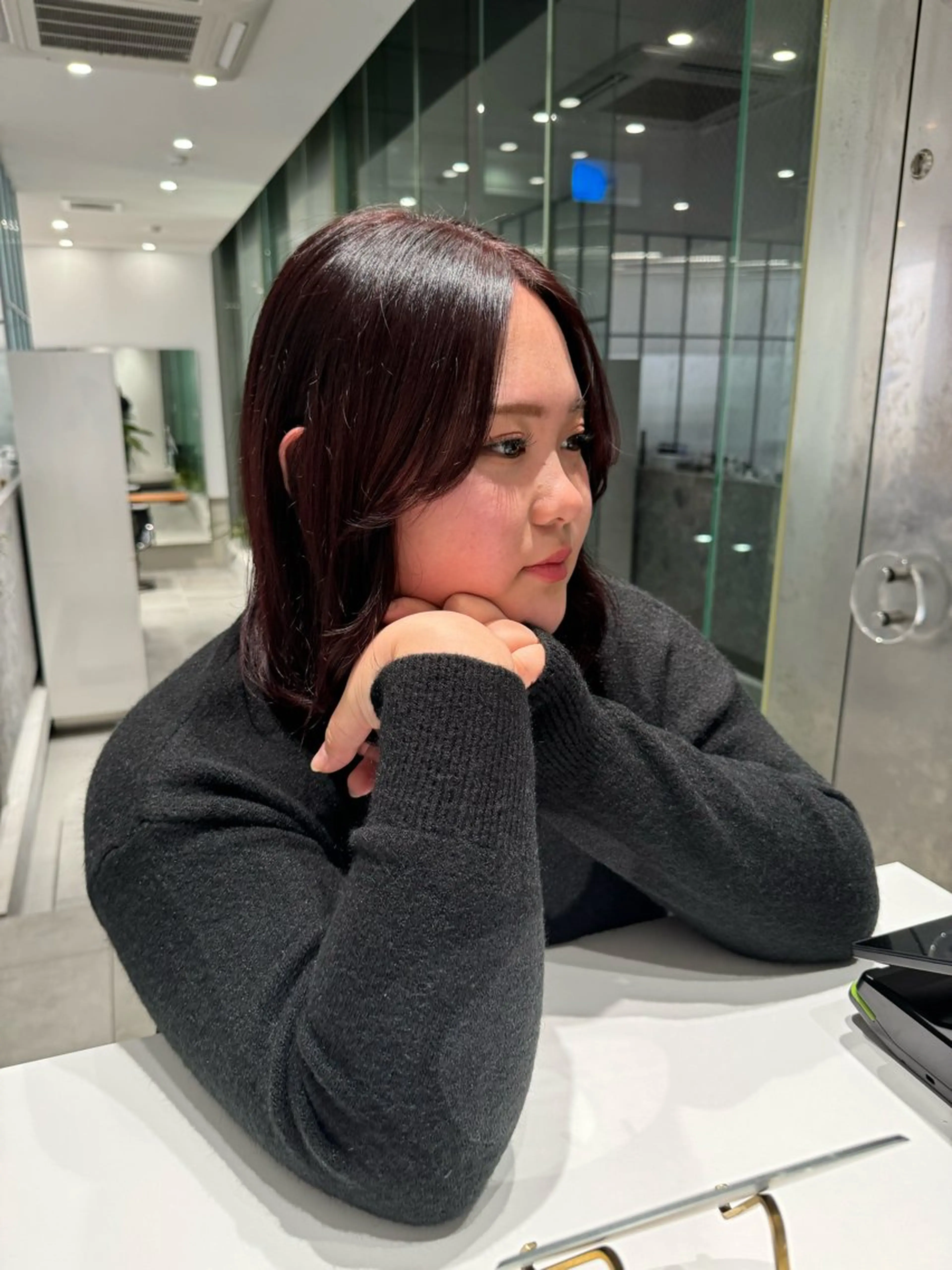 カラー ヘアカラー ひかり／ショート ／似合わせカットのヘアスタイル