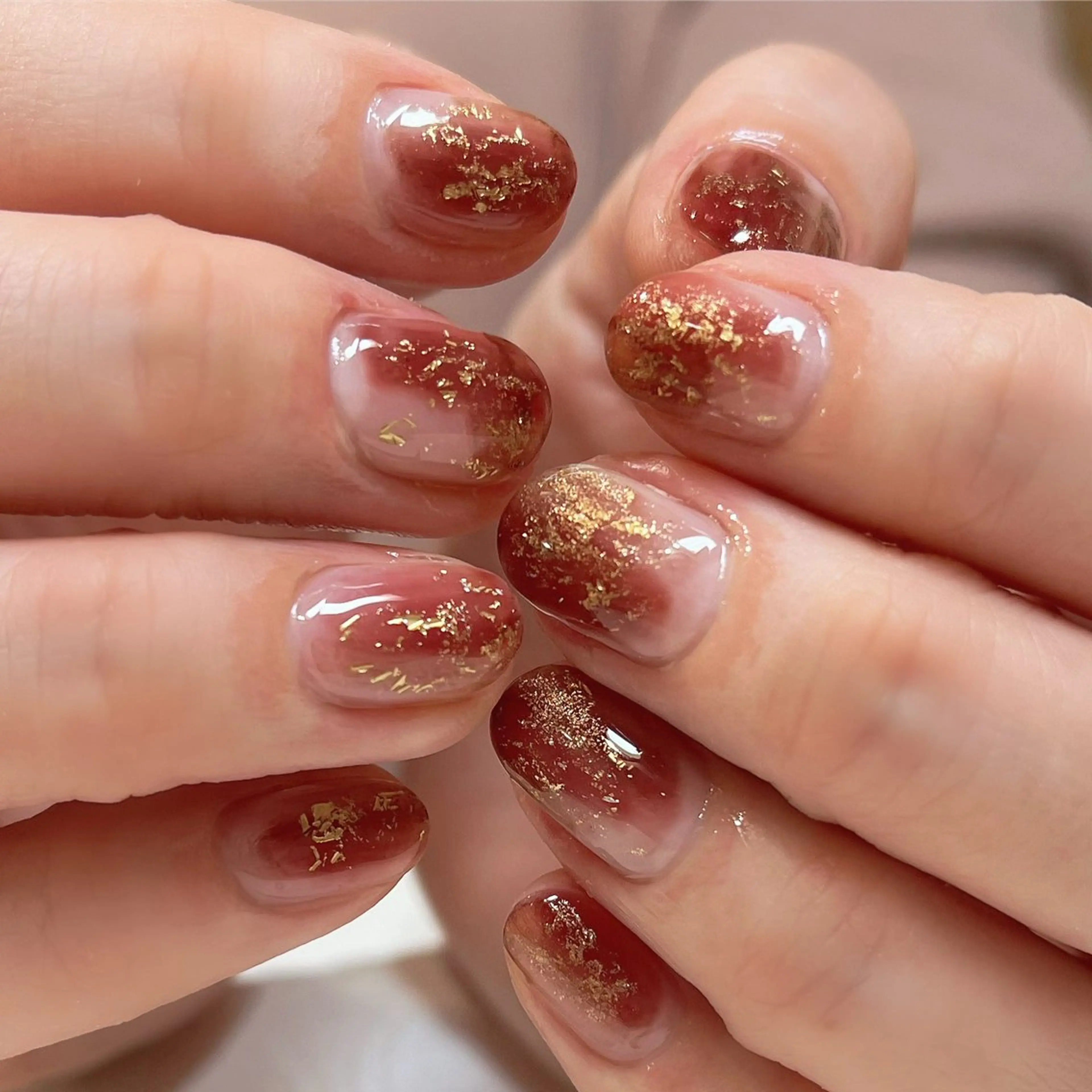 ネイル ハンドネイル 内田 里穂のネイルデザイン