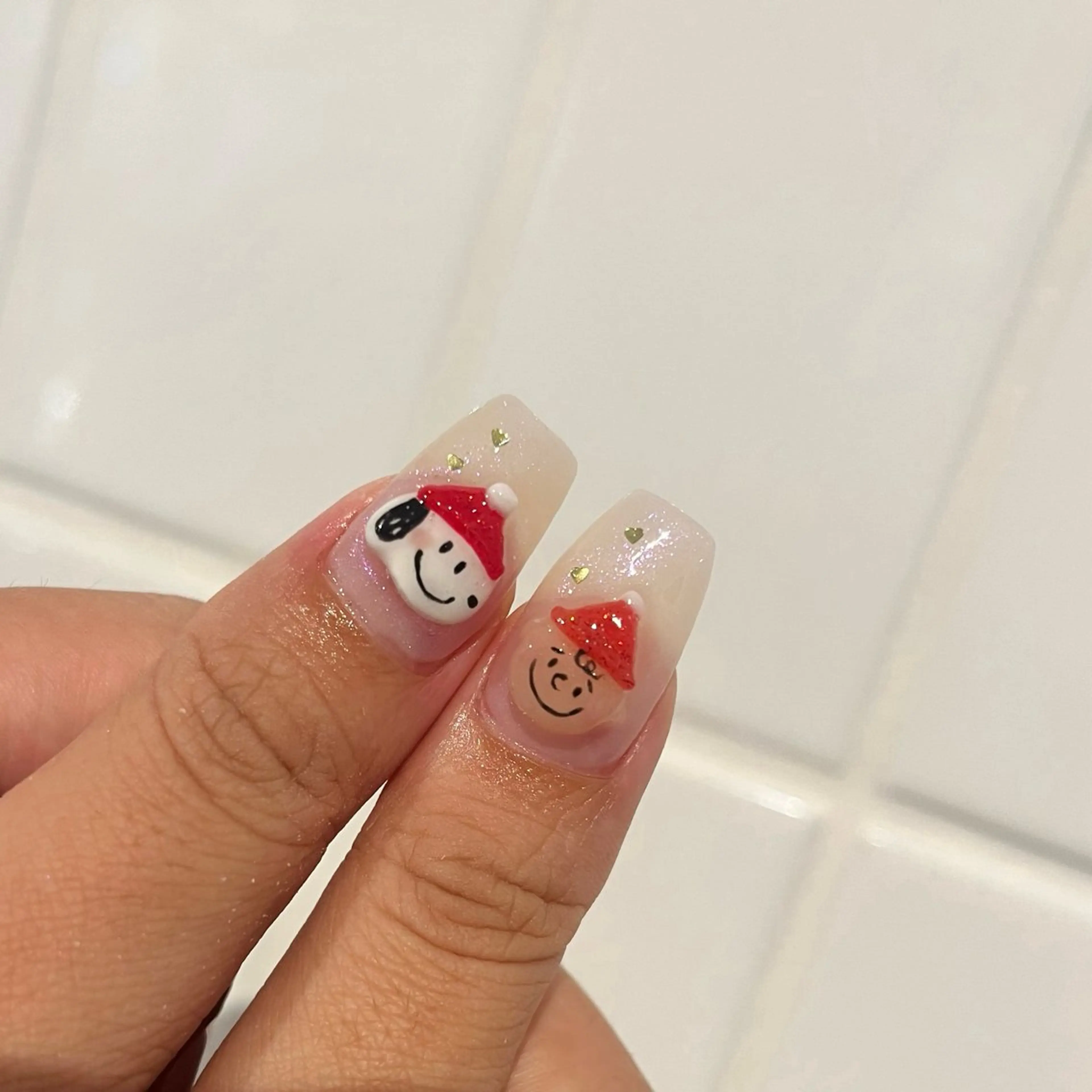 ネイル 冬ネイル クリスマス ハンドネイル ballie／小野原 なつみのネイルデザイン