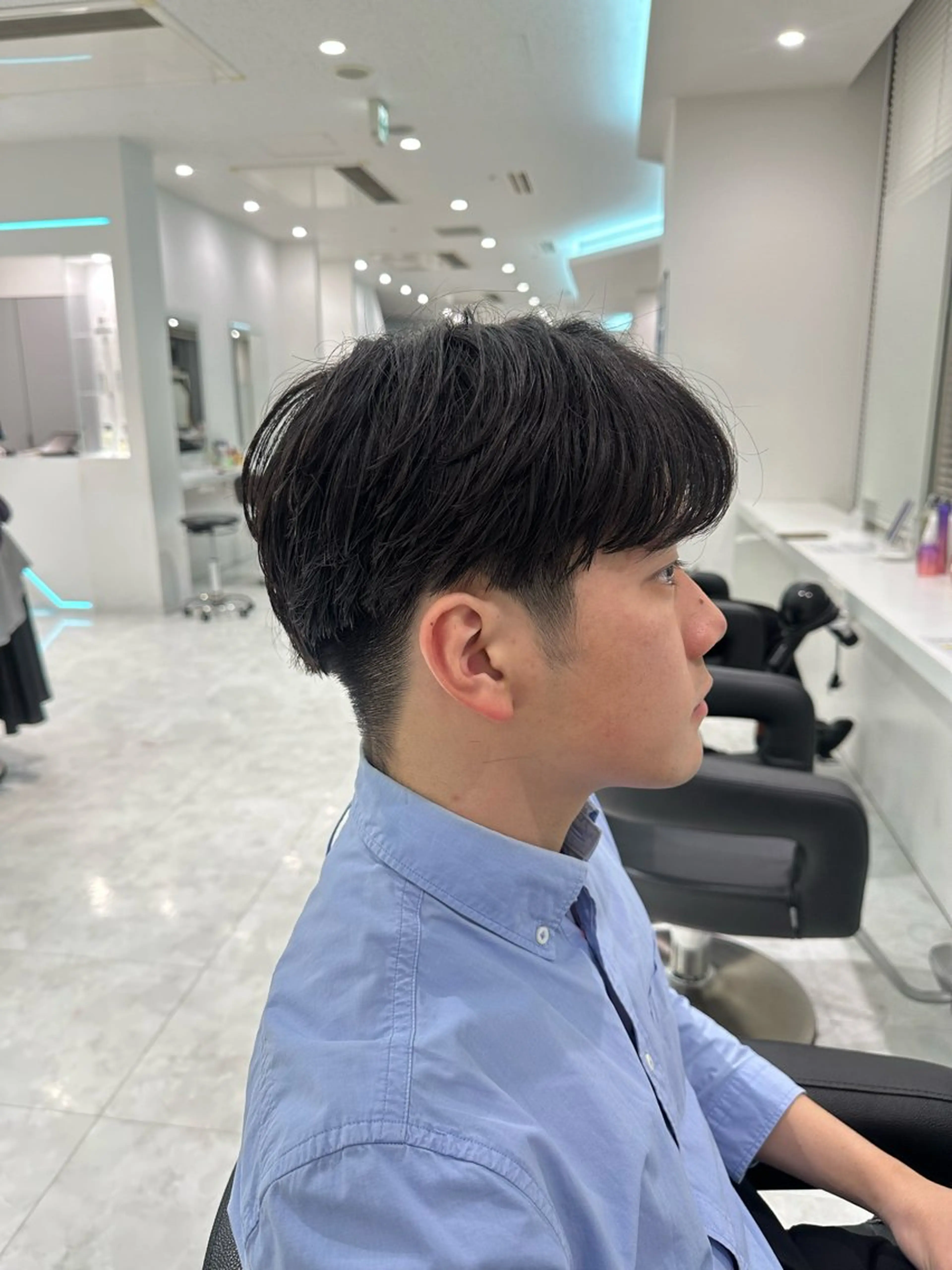 メンズ カット 🐺メンズパーマ マッシュ　あさひ🐺のヘアスタイル