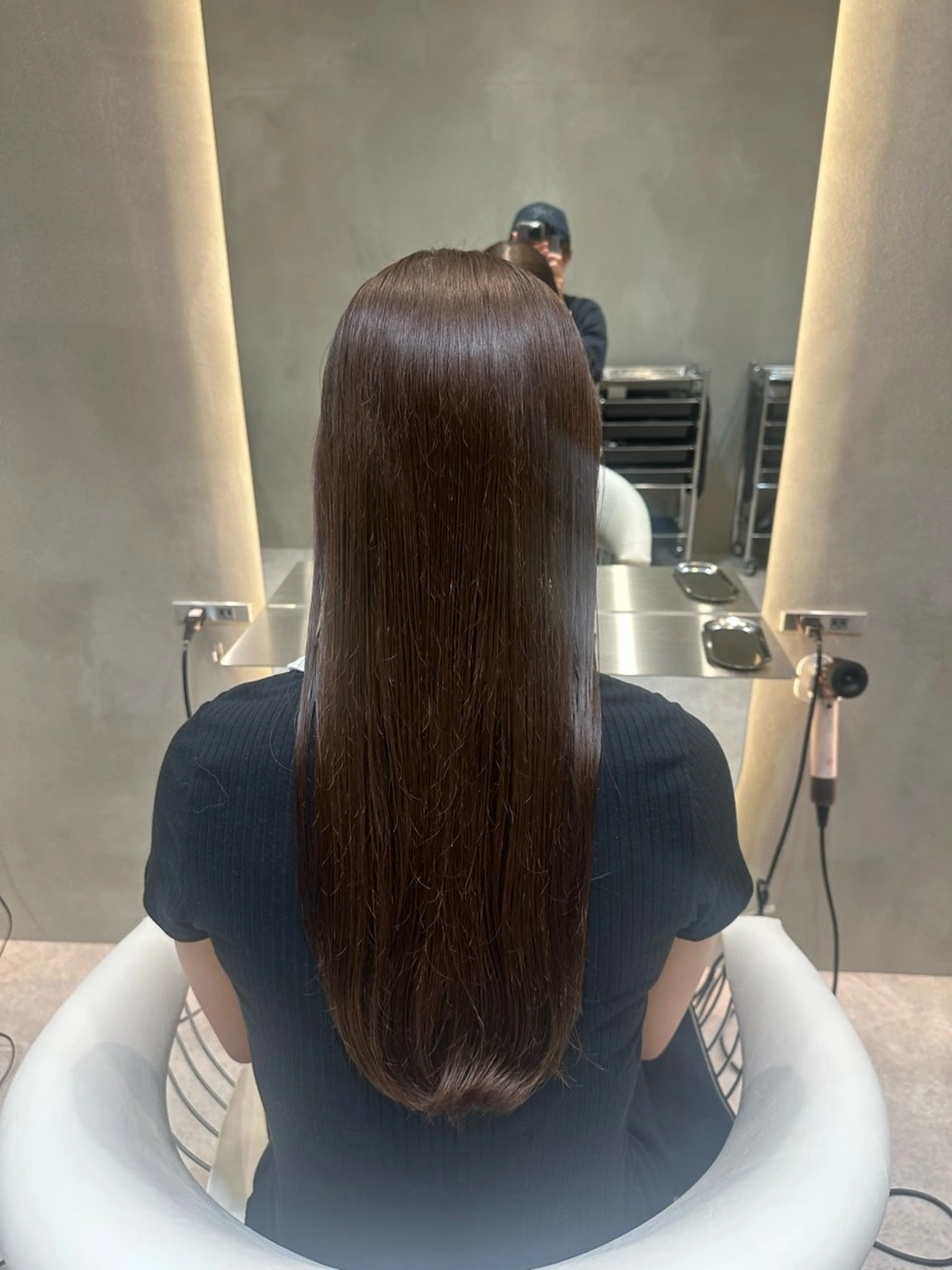 ロング トリートメント 透明感カラー/伊藤 陸/soigneのヘアスタイル