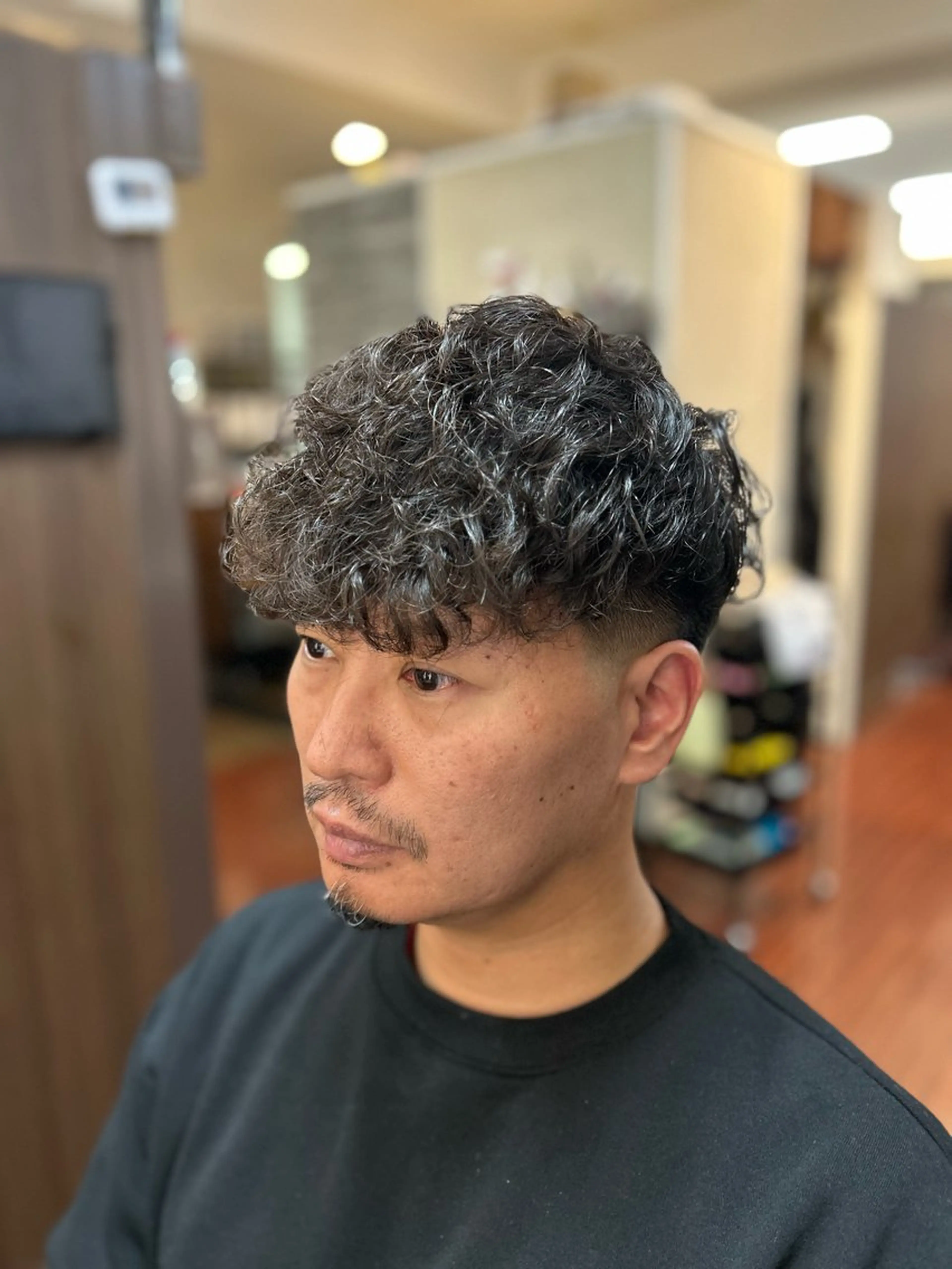 ショート パーマ カット パーマ K-STYLE  HAIR  STUDIO  有楽町店所属・メンズパーマ特化/ 福田のヘアスタイル