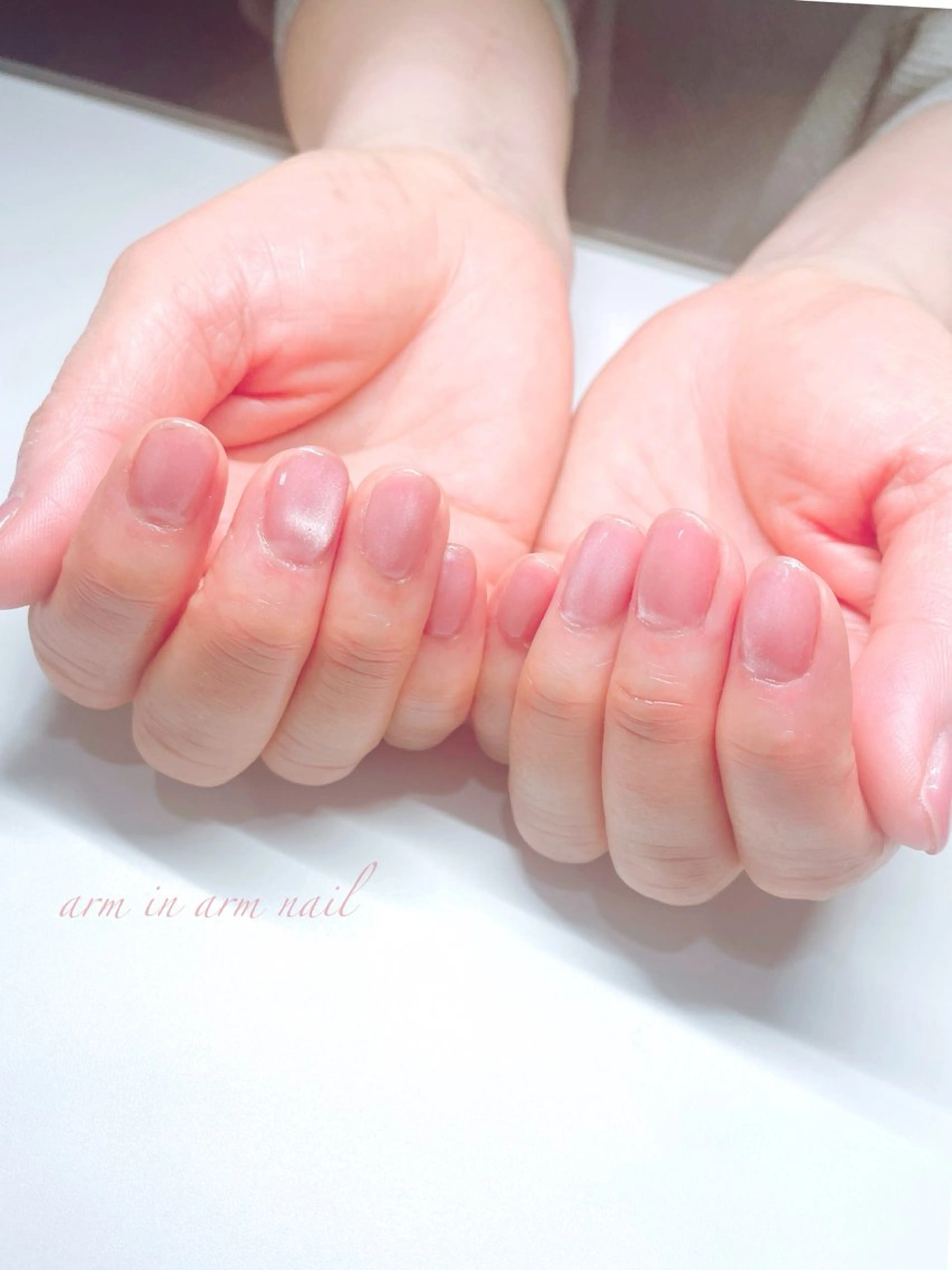 ネイル arm in arm ︎✿Yamamotoのマツエク・マツパデザイン