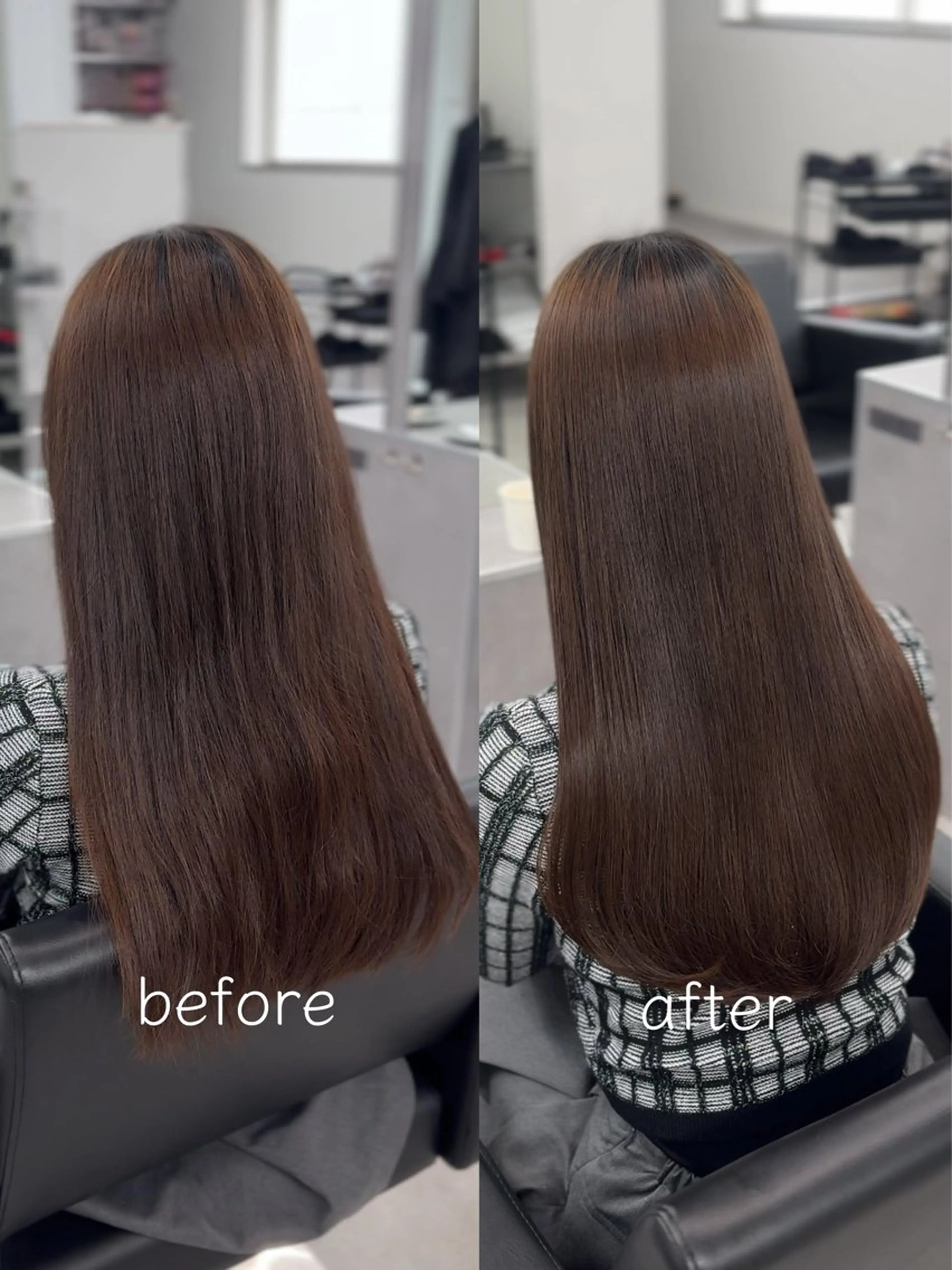 ロング 縮毛矯正 縮毛矯正 トリートメント 神戸で縮毛矯正/髪質 改善/お任せくださいのヘアスタイル