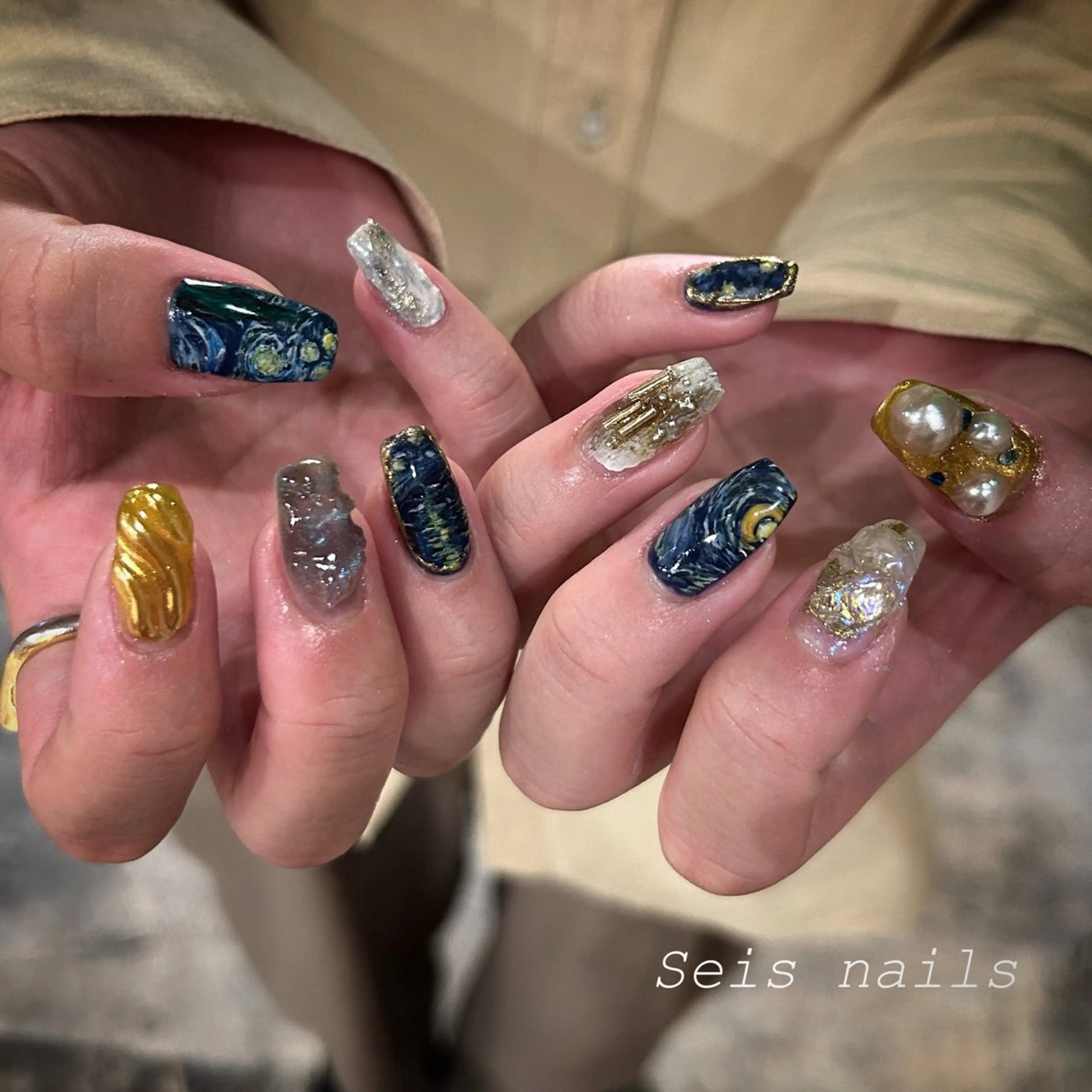 ネイル ハンドネイル Seis Shihoのネイルデザイン