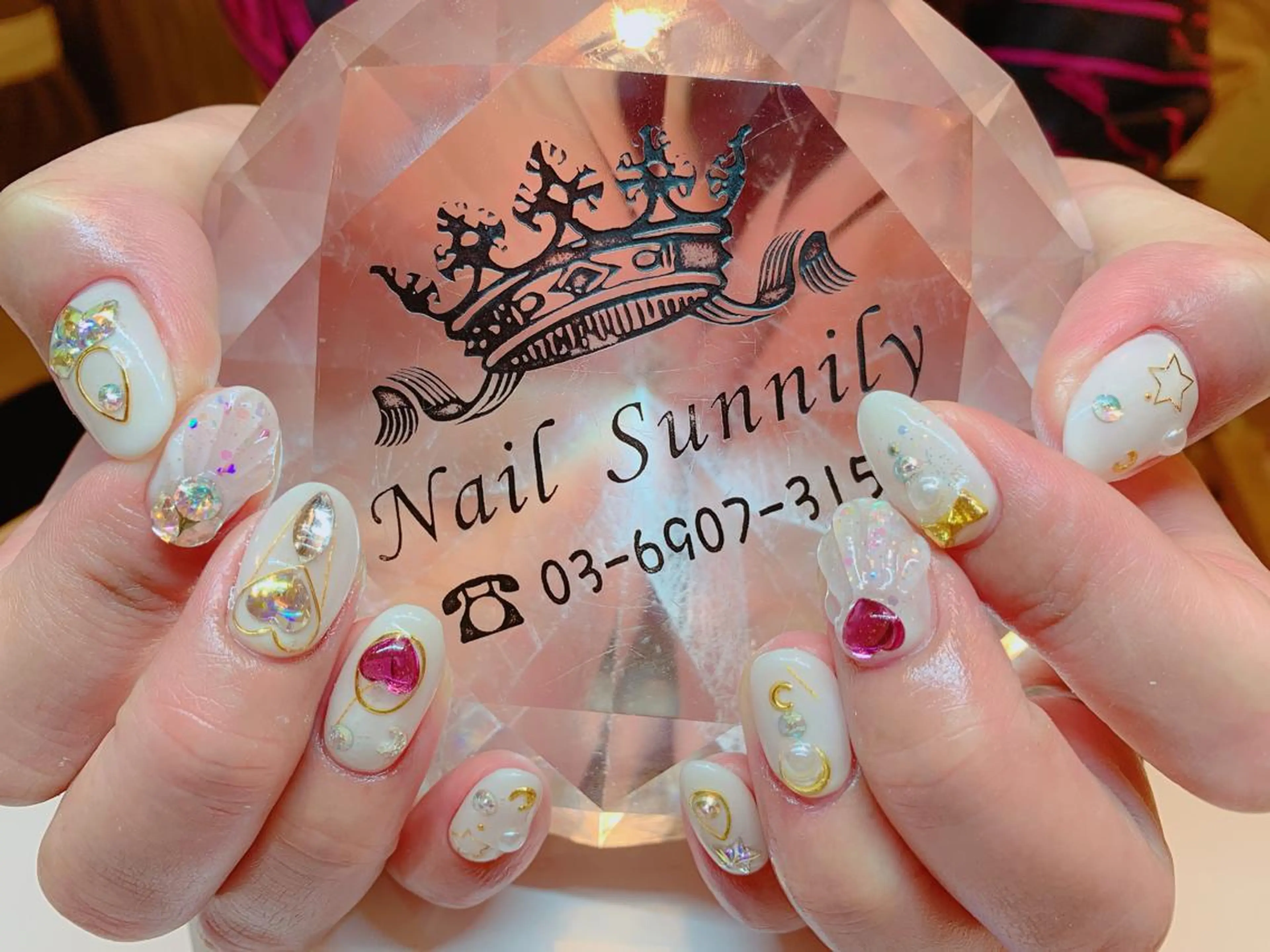 ネイル 長さだし専門店 M2　rikaのネイルデザイン