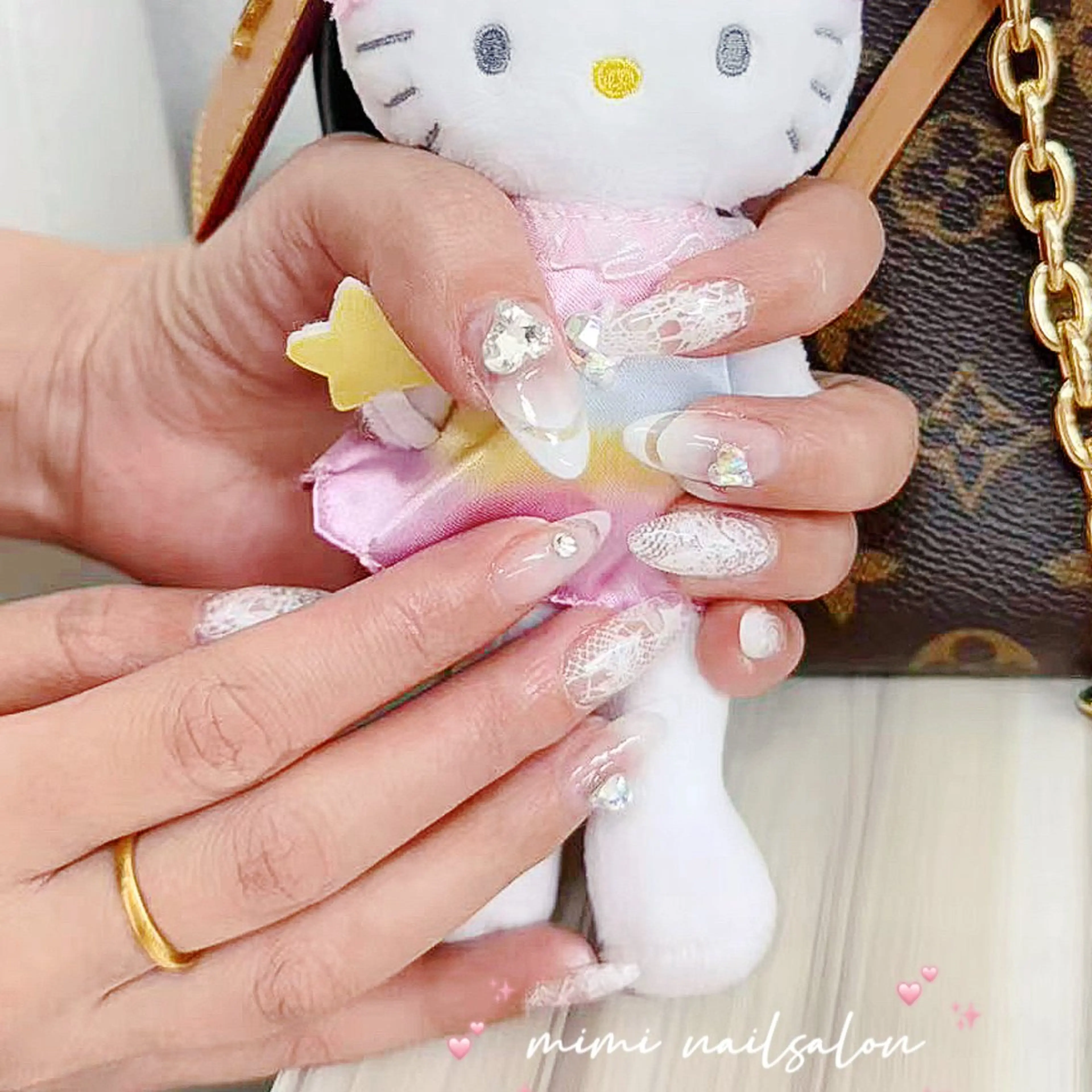 ネイル スカルプ長さ出し専門店　MIMI nailsalon 上野店所属・RIN Amiのネイルデザイン