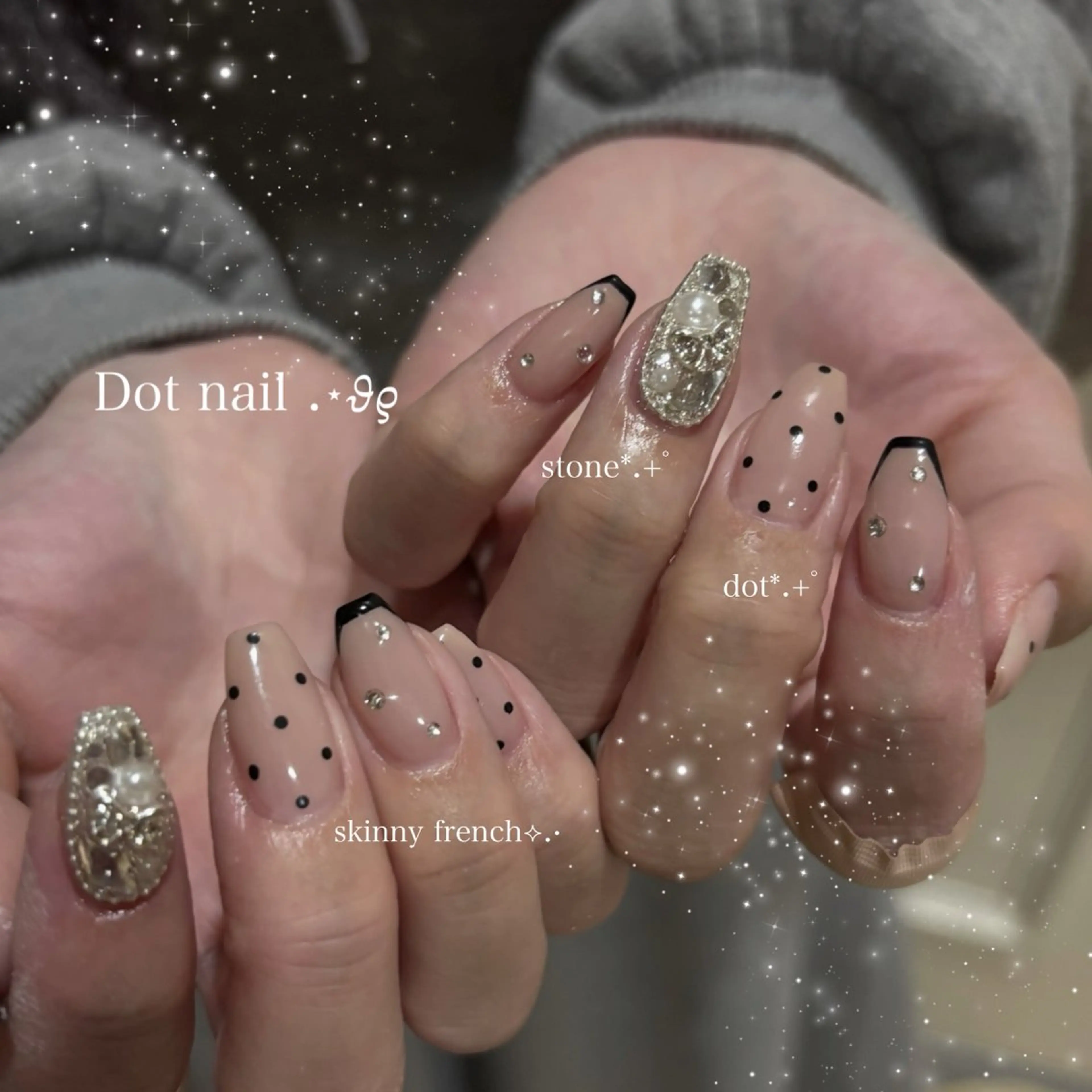 ネイル ハンドネイル 🍓リスブラン MELのネイルデザイン