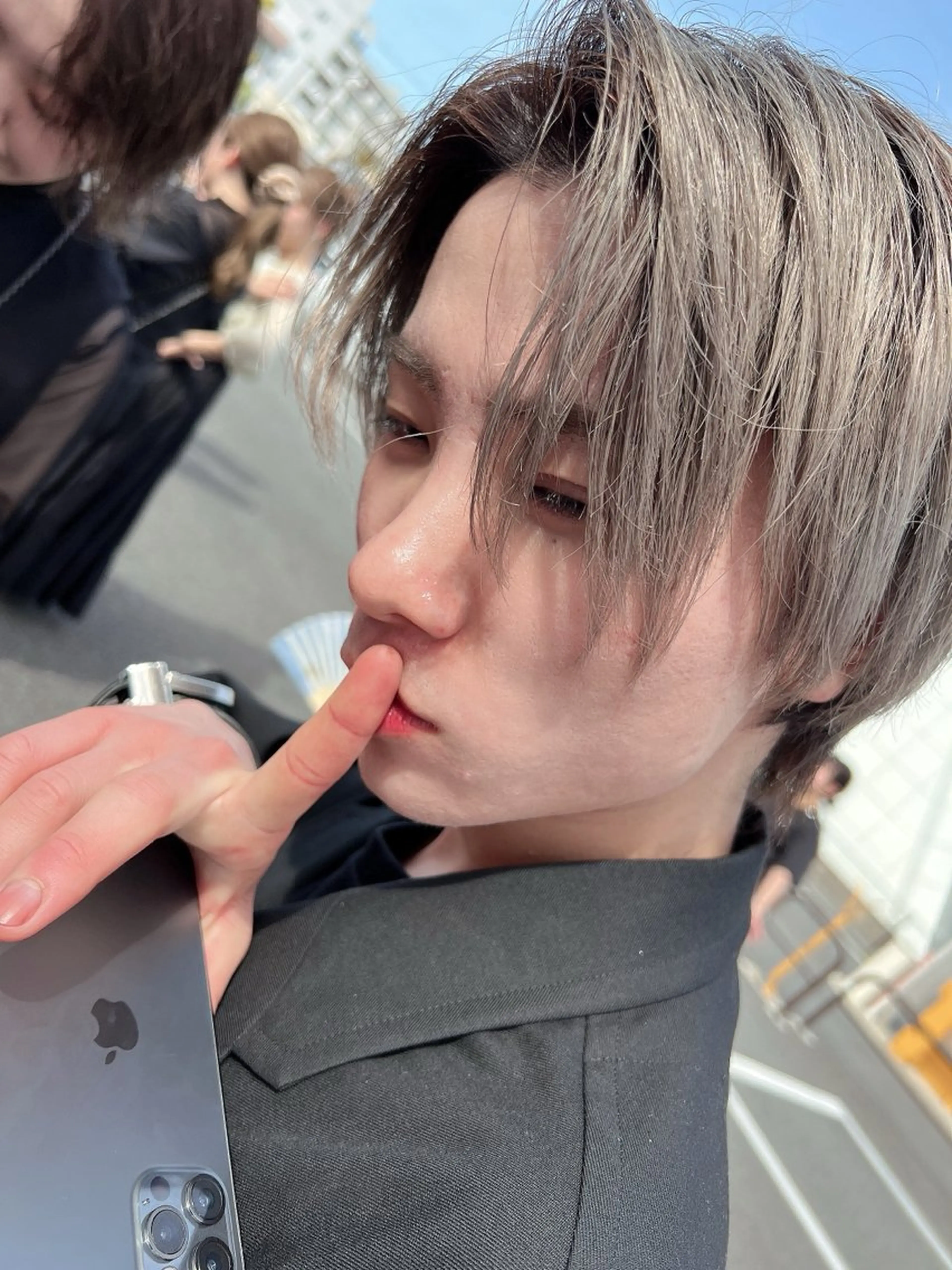 ショート カラー メンズ たかはし まいのヘアスタイル