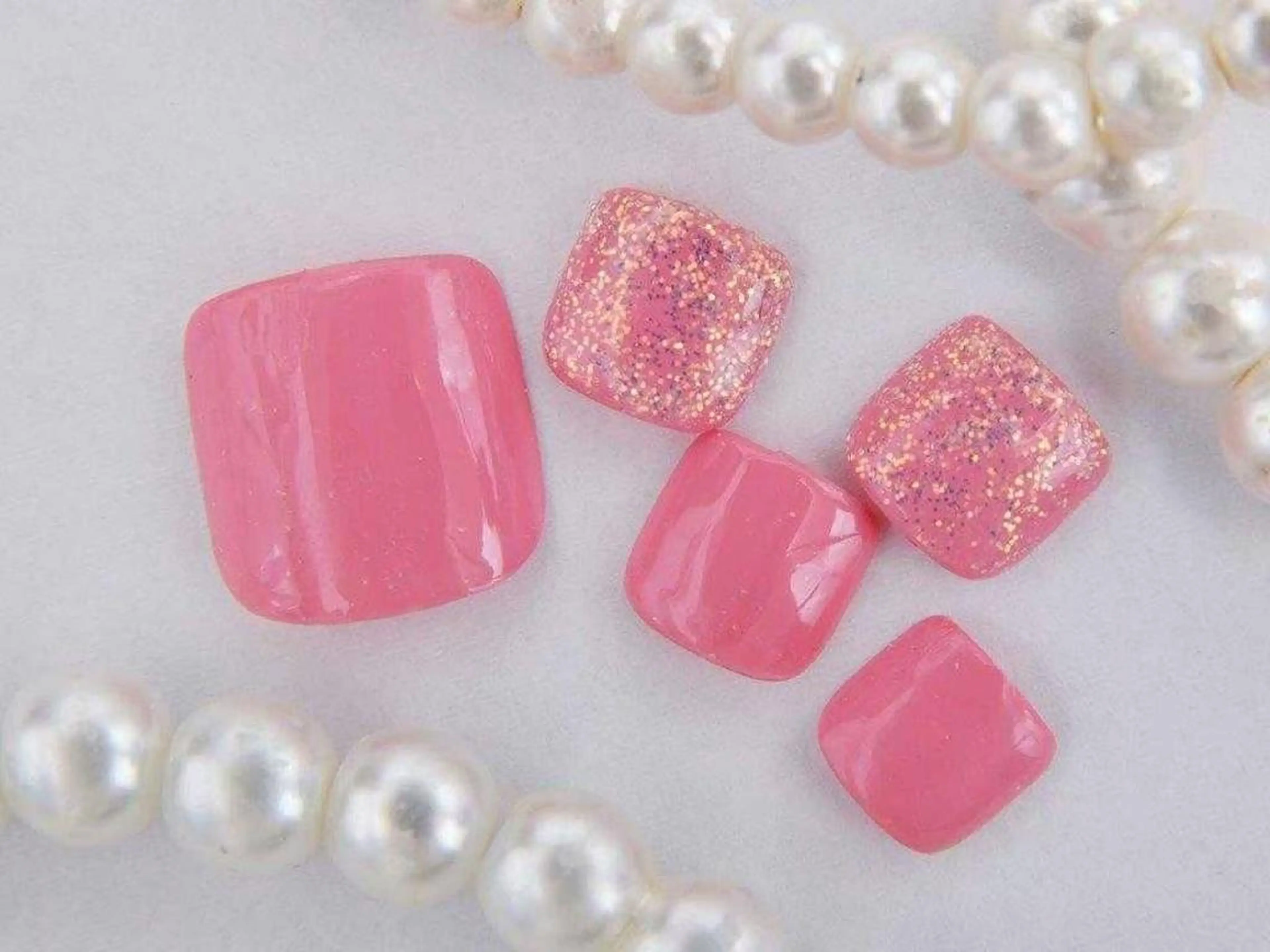 ネイル 桜ネイル 成人式 長さ出し フラッシュネイル フットネイル 💗🪽Tiary Nail🪽💗のネイルデザイン