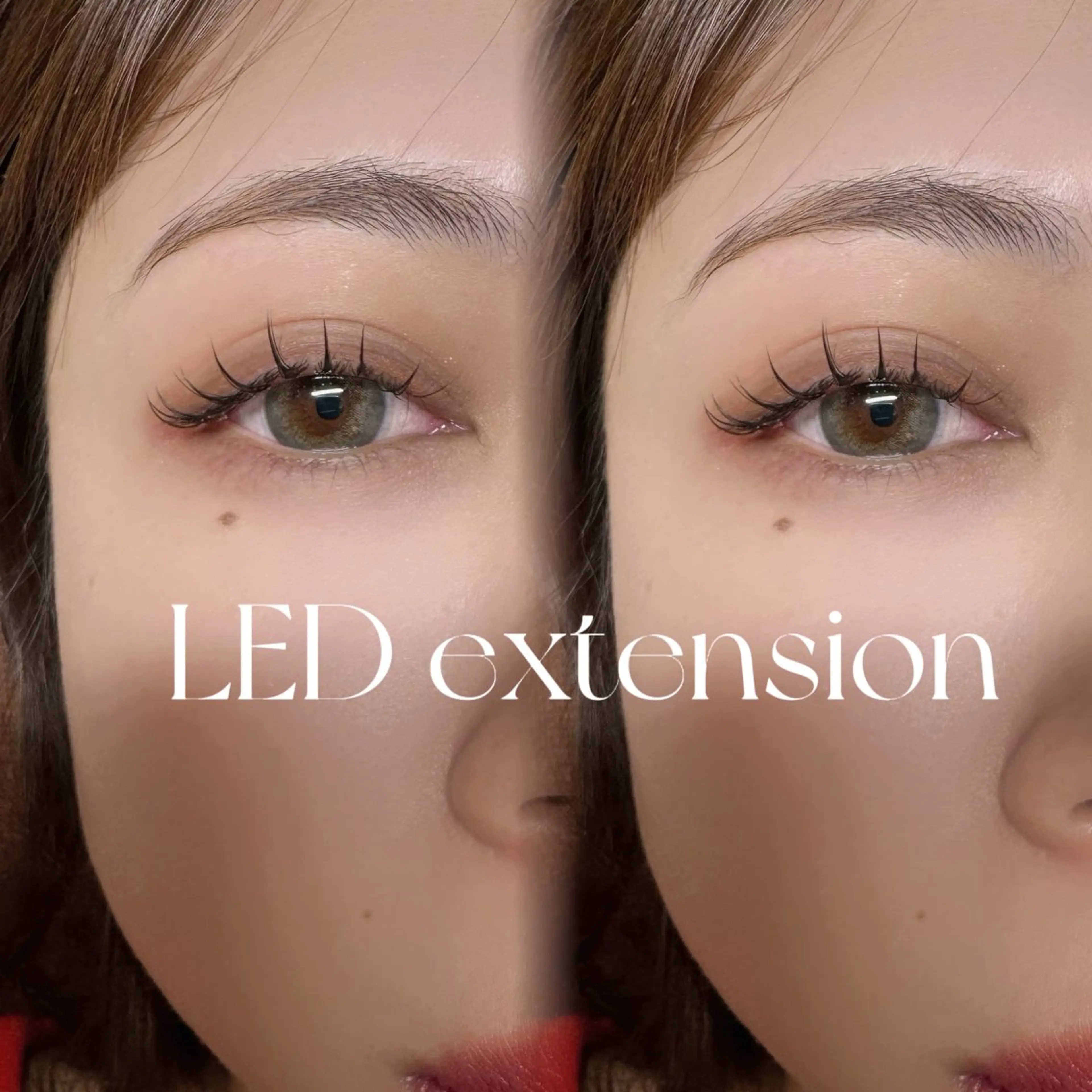🩰最新技術❕LEDエクステ100本🩰の写真