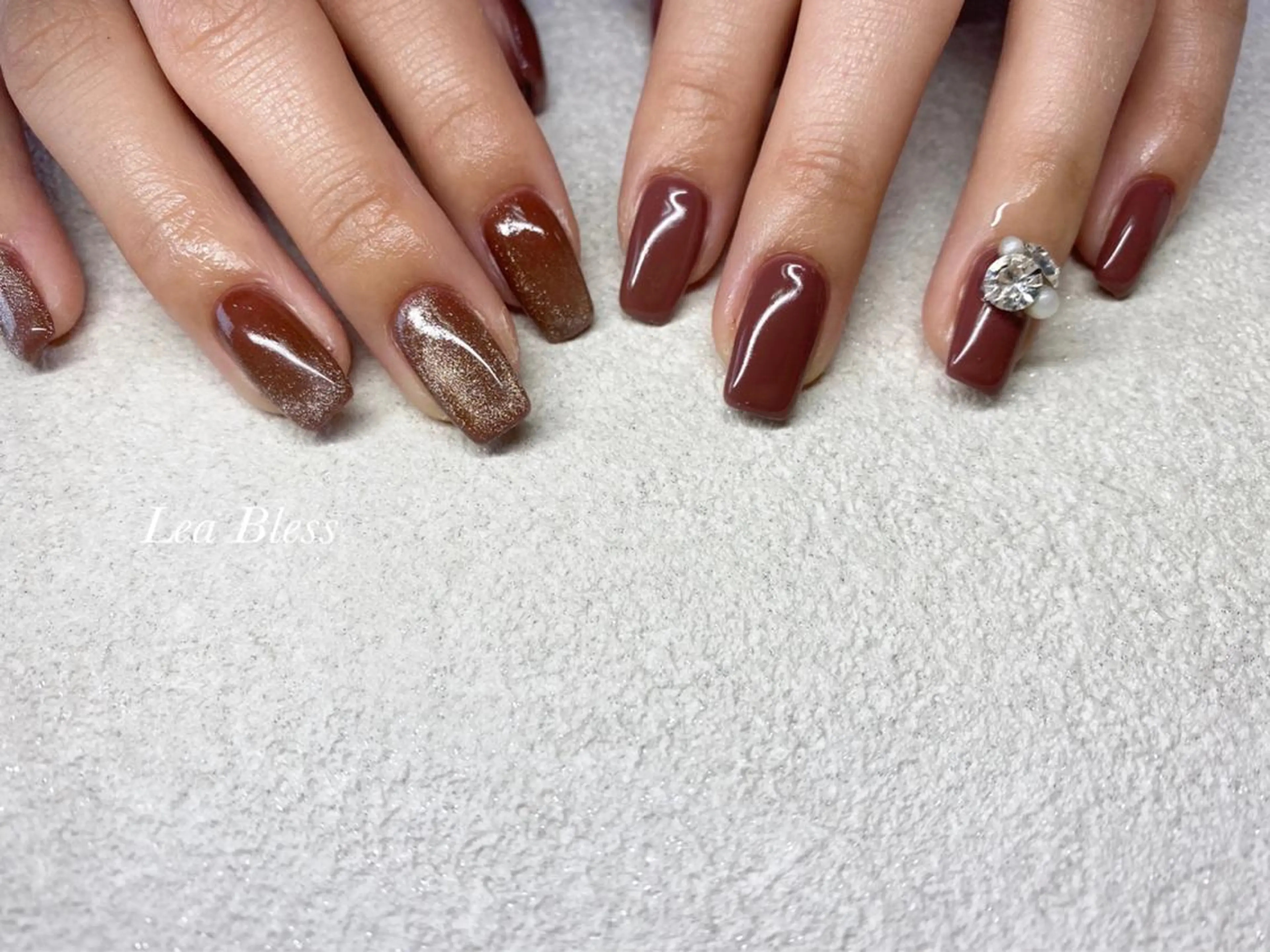 ネイル ハンドネイル Lea Bless 河原町のネイルデザイン