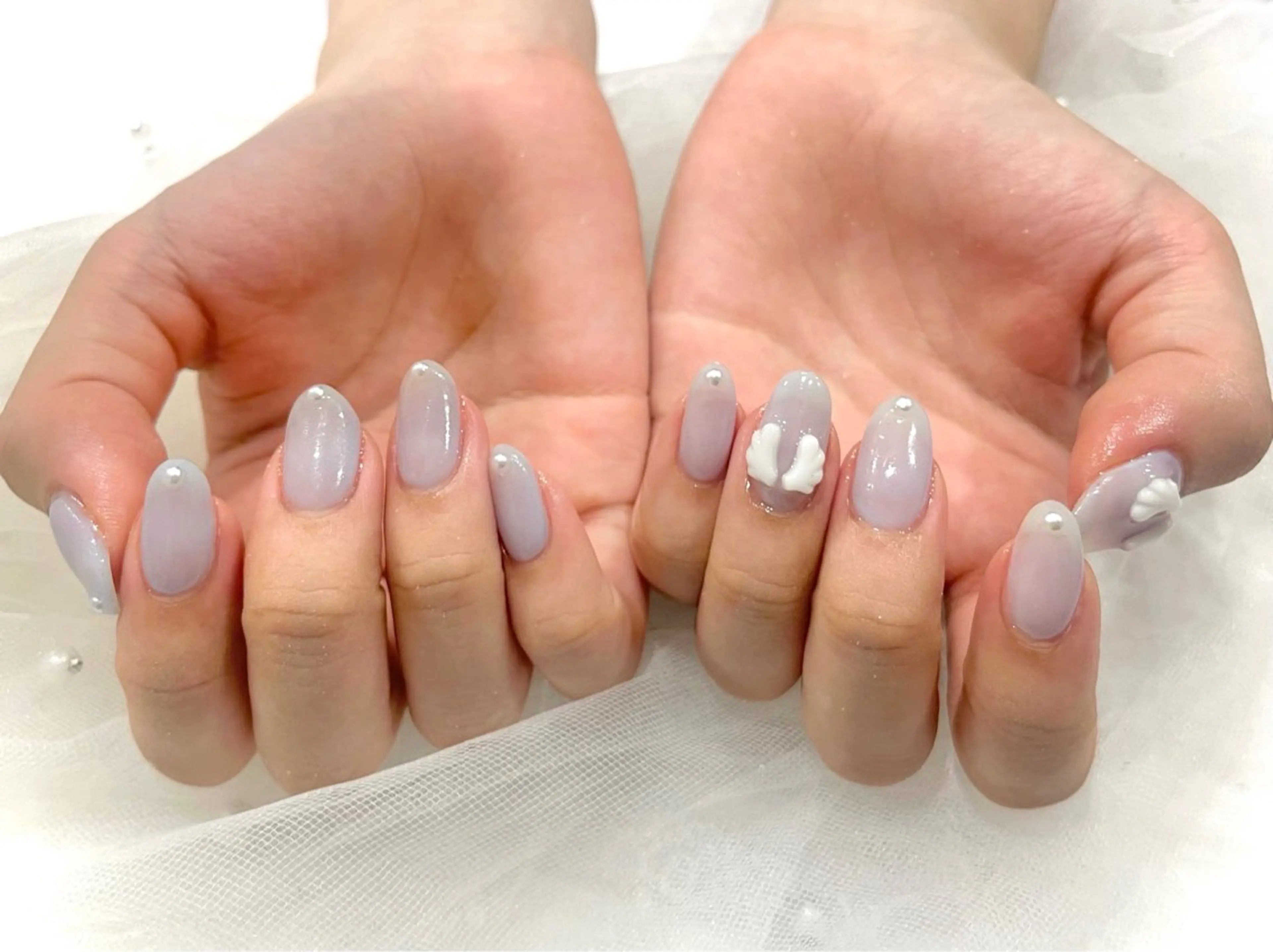 ネイル ブルー Nail salon Cielel⟡Ayaのネイルデザイン