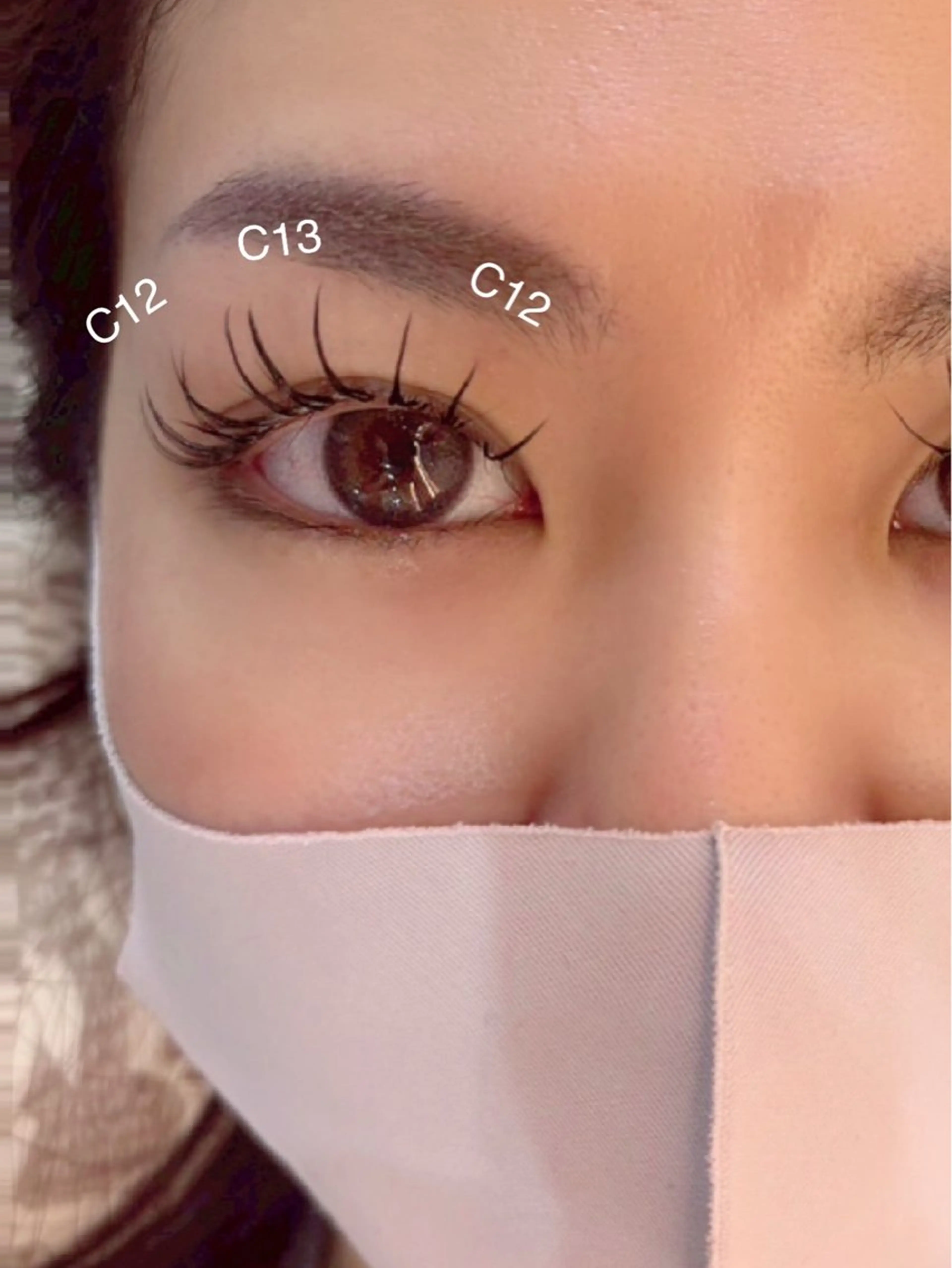 マツエク・マツパ バインドロック 束感まつ毛 韓国風マツエク マツエク threeLion　ネイル&アイラッシュサロン所属・threeLion ネイル&アイラッシュのマツエク・マツパデザイン