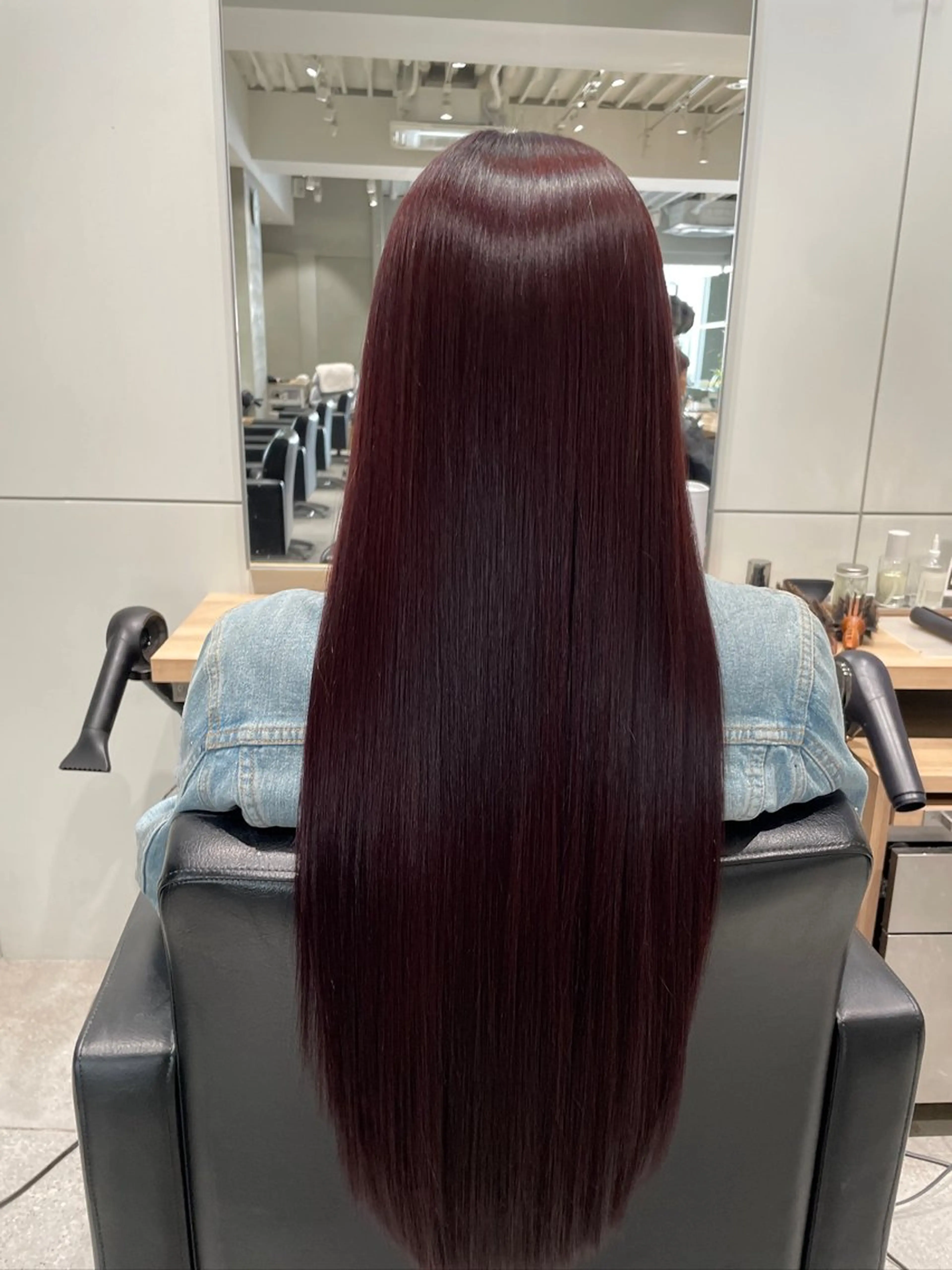 ロング 縮毛矯正 💓ロング韓国ヘア ~Kirara💓のヘアスタイル