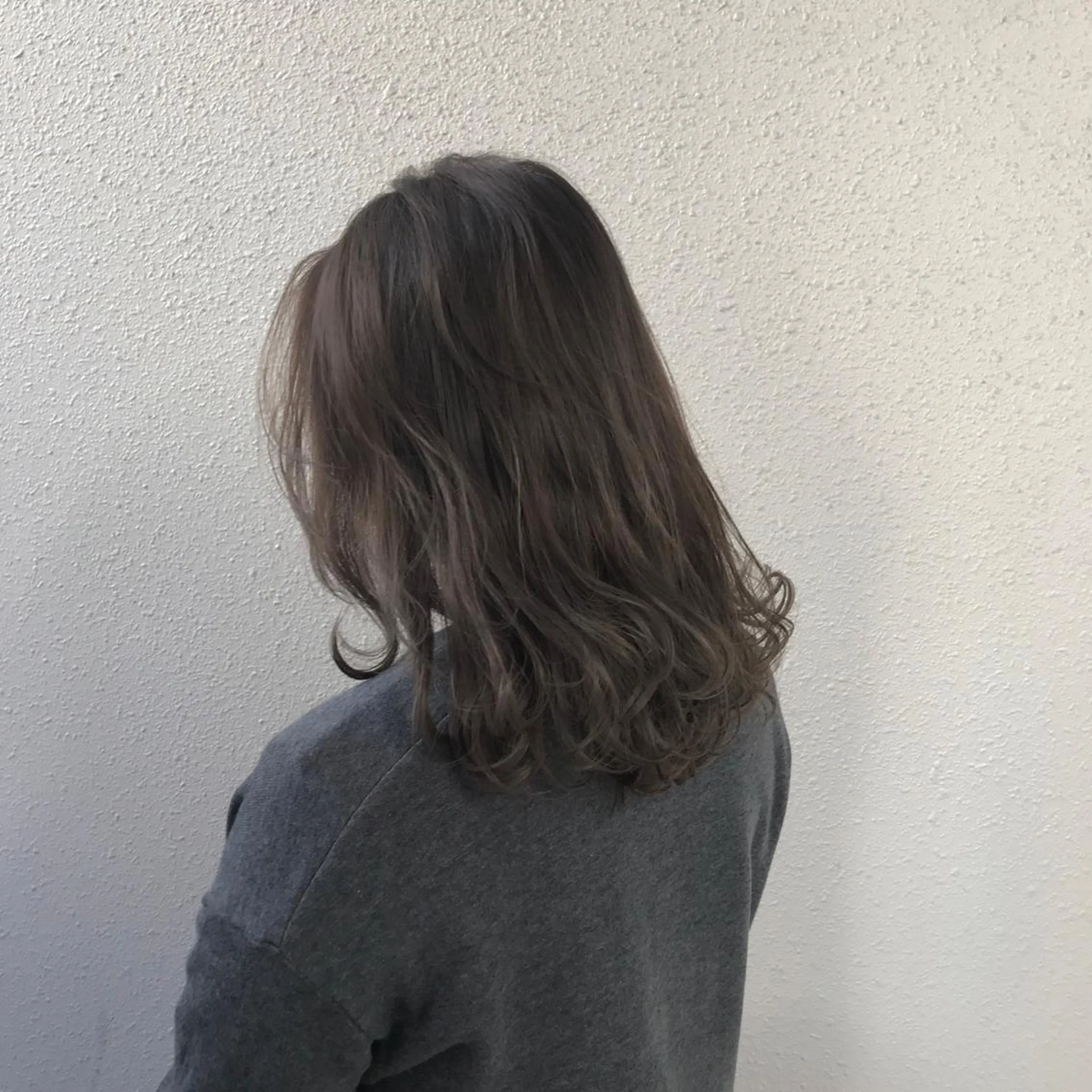 セミロング カラー ダブルカラー インナーカラー/天神 ブリーチ/吉田のヘアスタイル