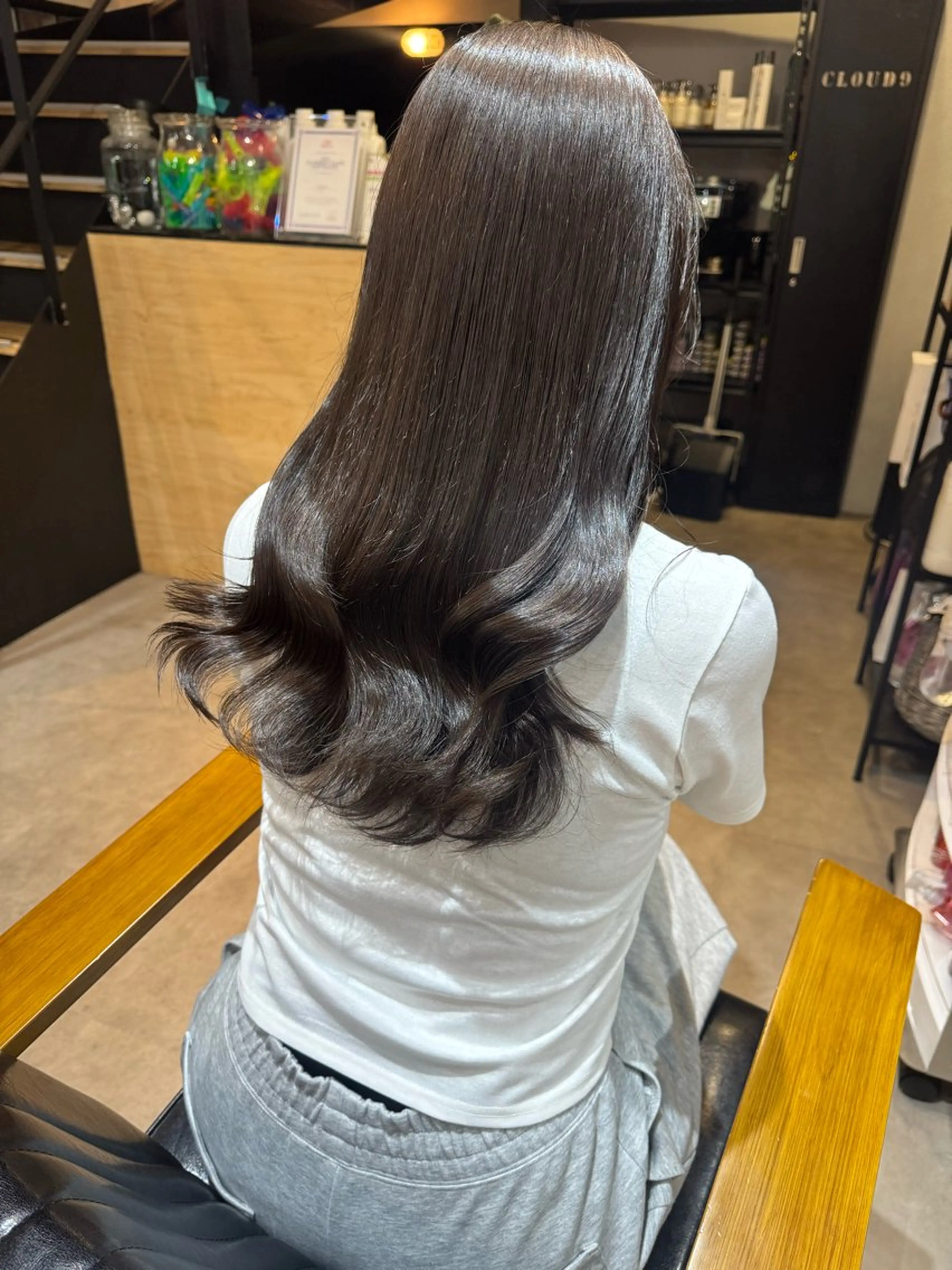 セミロング カラー ヘアカラー towa 豊中店 【髪質改善/ショートボブ/レイヤーカット】所属・towa./艶カラー /カラー/isseiのヘアスタイル