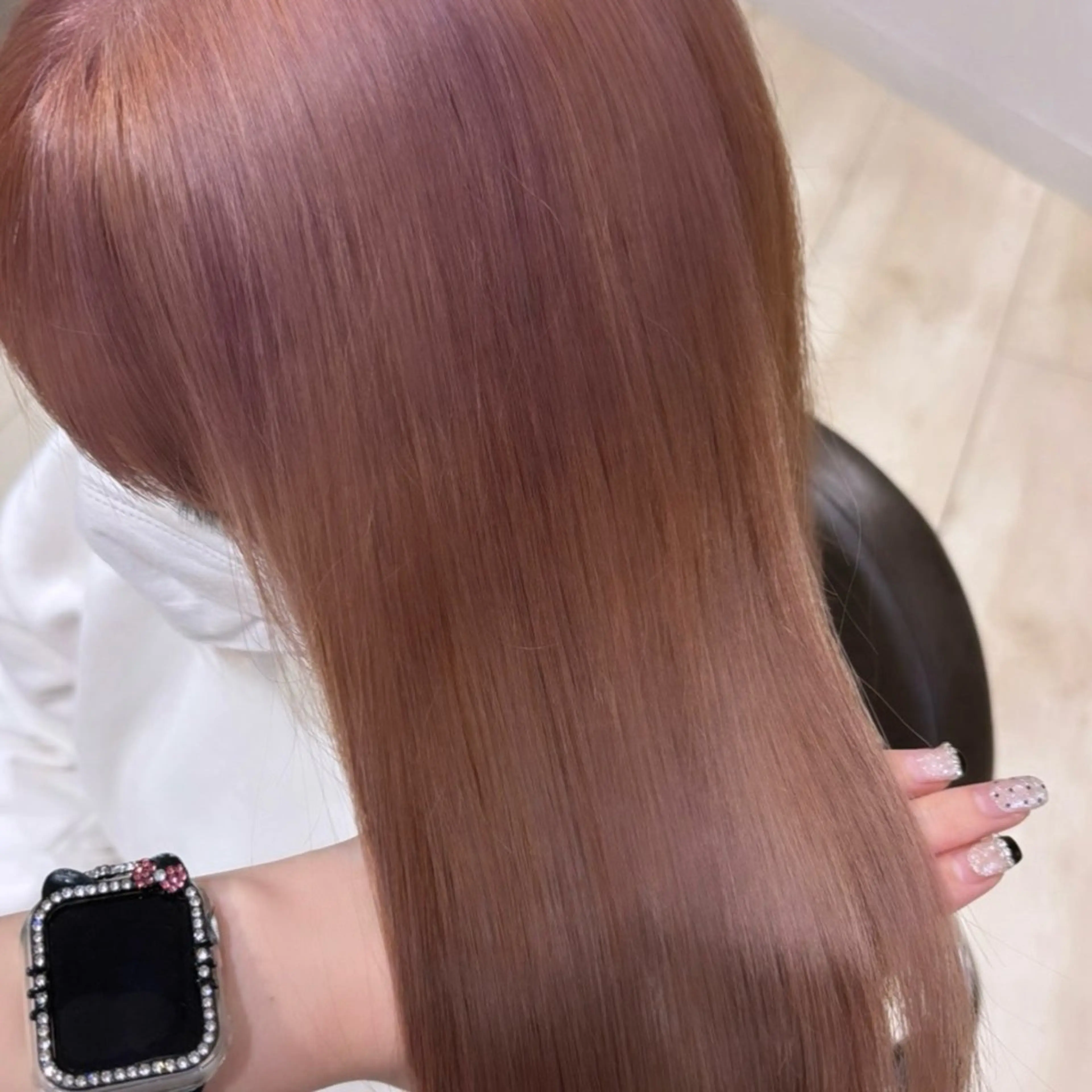 ブリーチありWcolor🥣‎🤍の写真