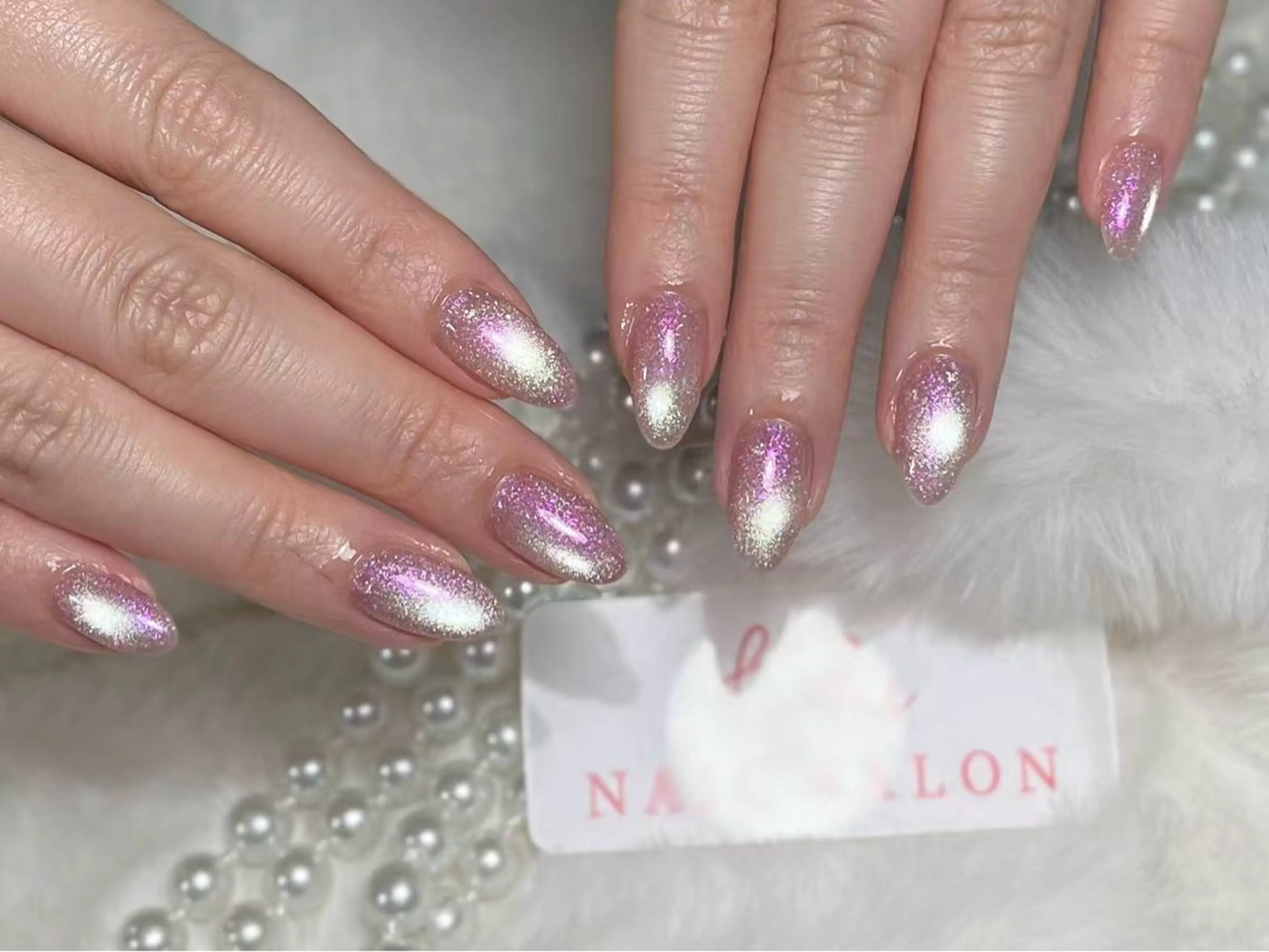 ネイル アートネイル フレンチネイル ジェルネイル グラデーション 韓国ネイル ハンドネイル ハンドケア さくら💮💮 【オフ無料】のネイルデザイン