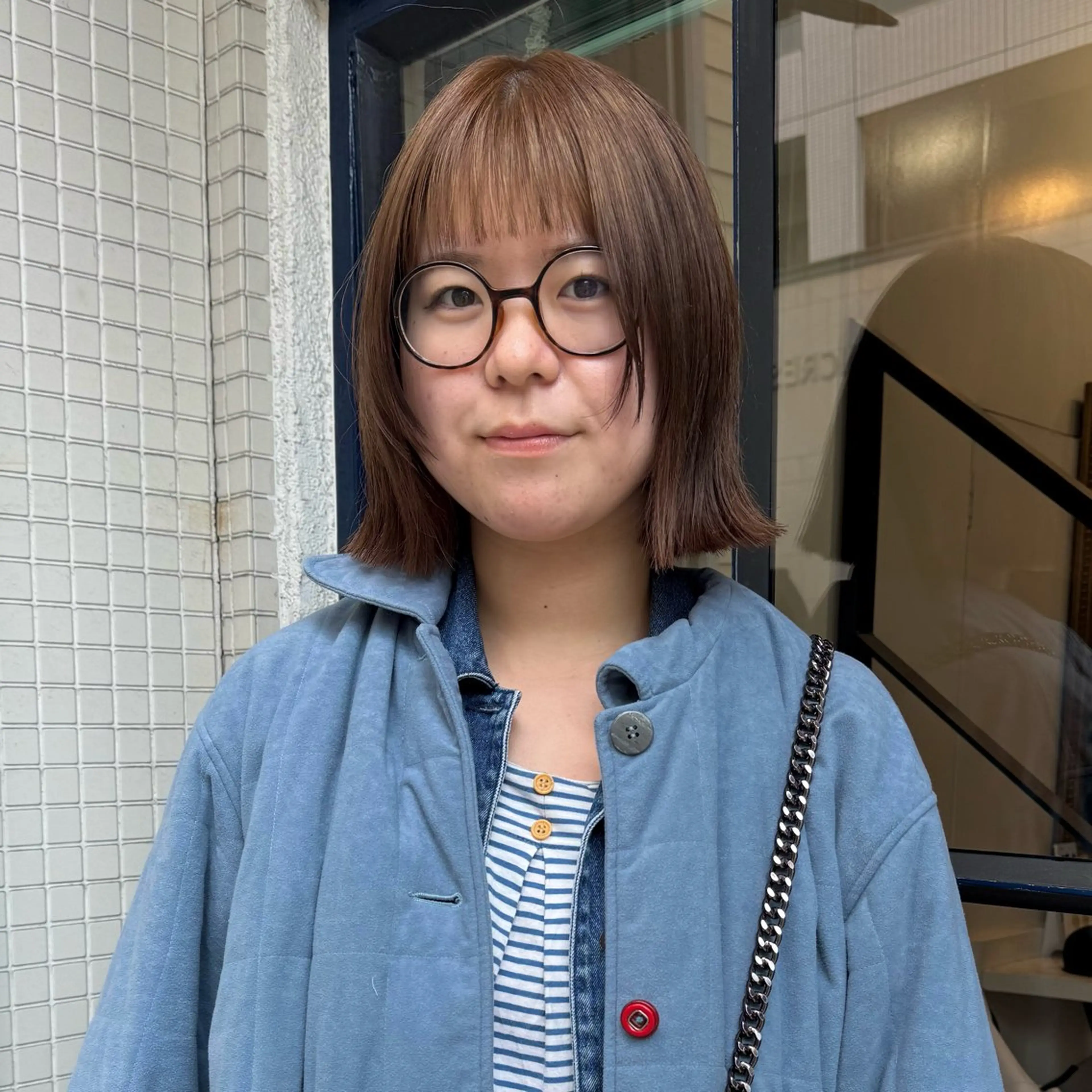 ショート カラー カット ヘアカラー トリートメント Lilu しずくのヘアスタイル