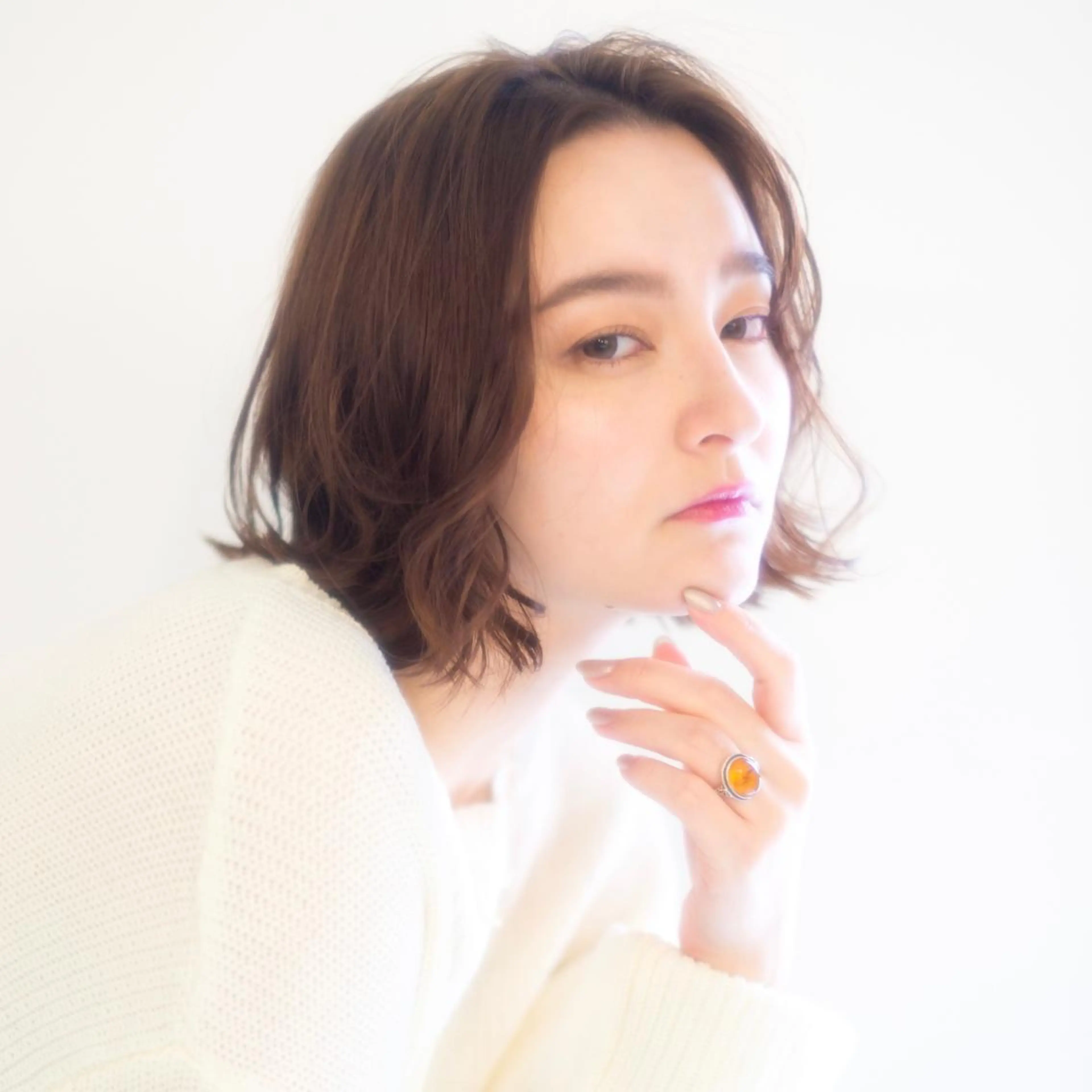 ショート カット ヘアカラー トリートメント re  view MIRUのヘアスタイル