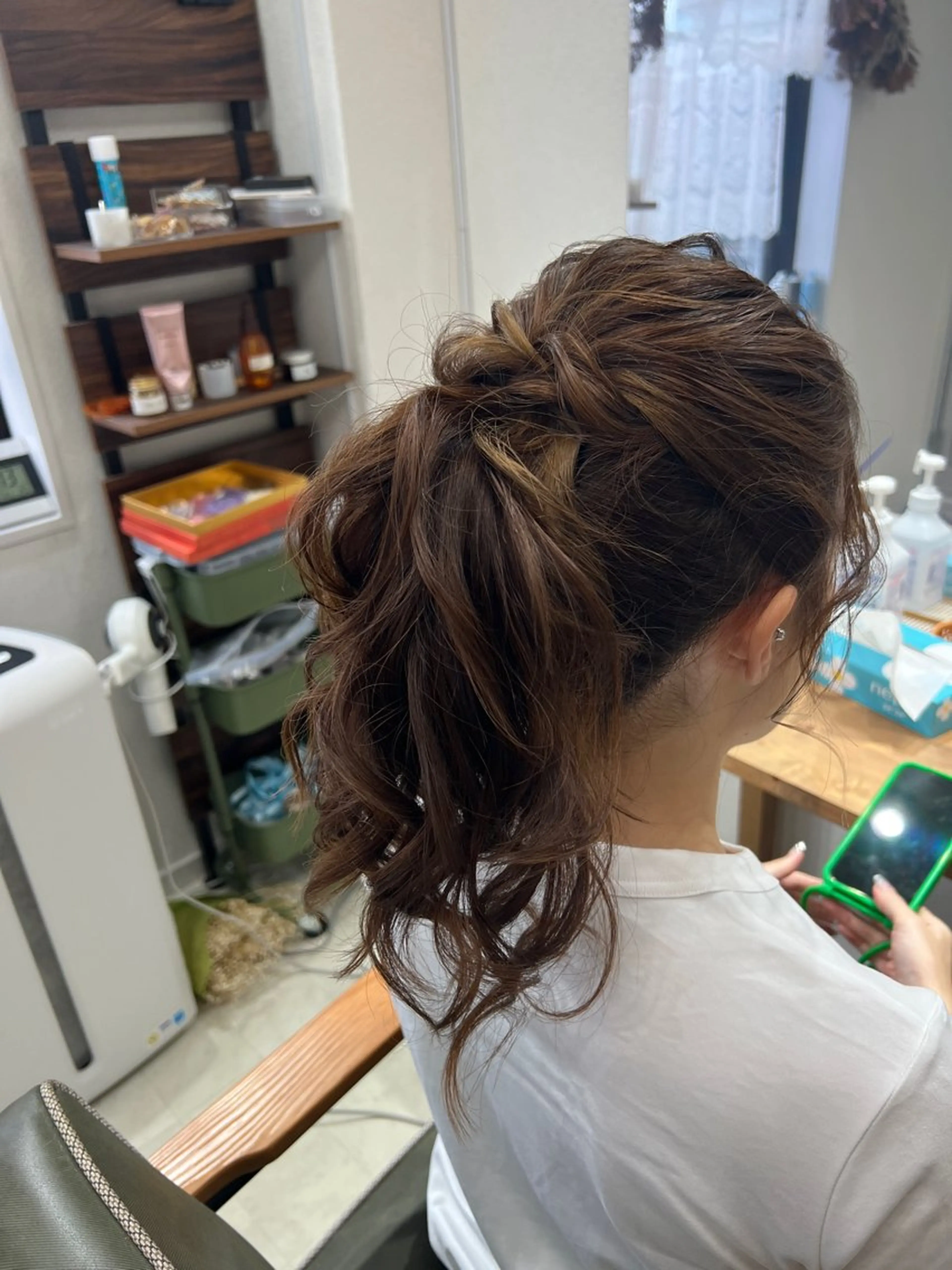 セミロング 山室 敬義のヘアスタイル