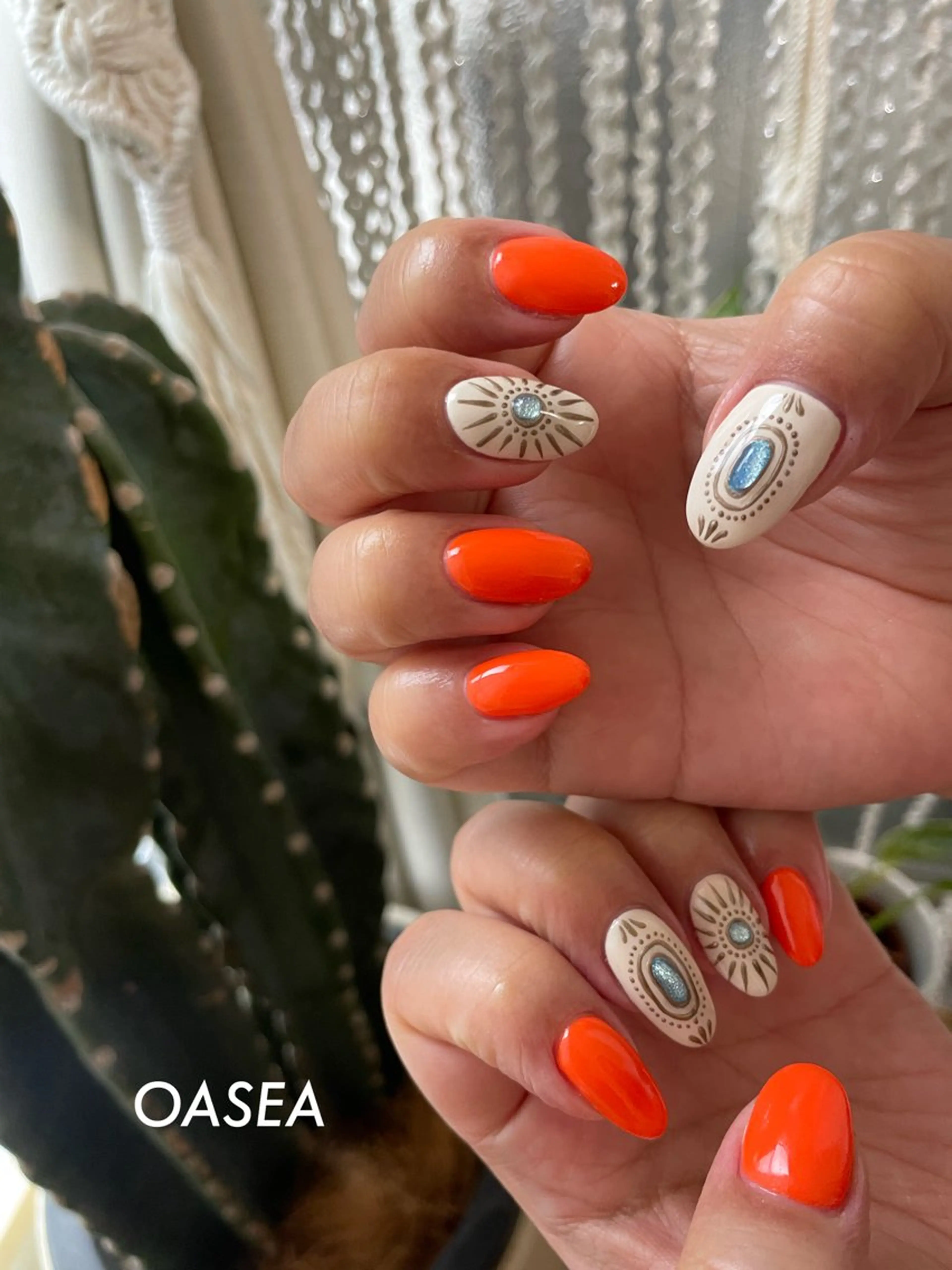 ネイル ハンドネイル 🌞💜 KAORI 🌴のネイルデザイン