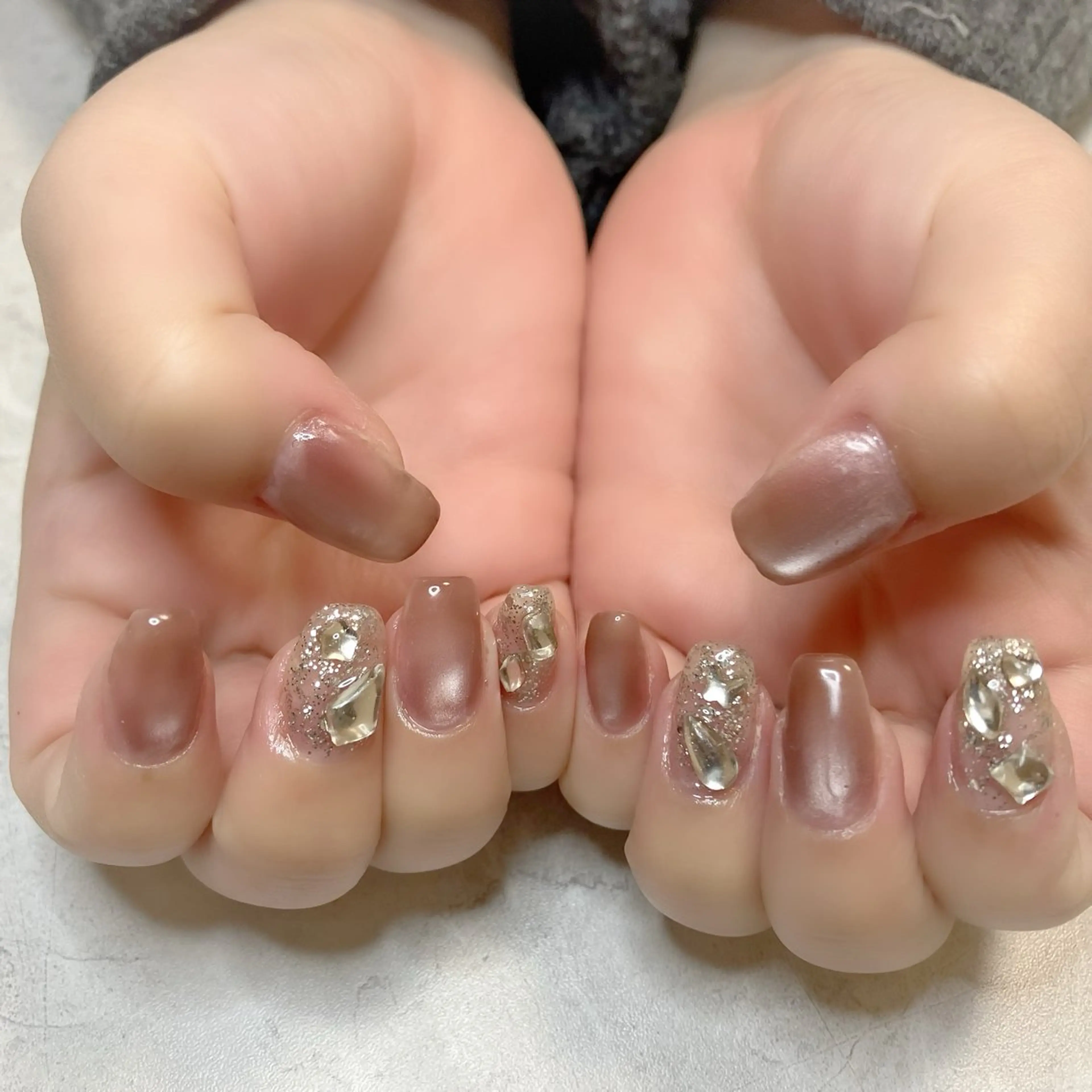 ネイル マグネットネイル ハンドネイル ネイルサロン ふきよせのネイルデザイン