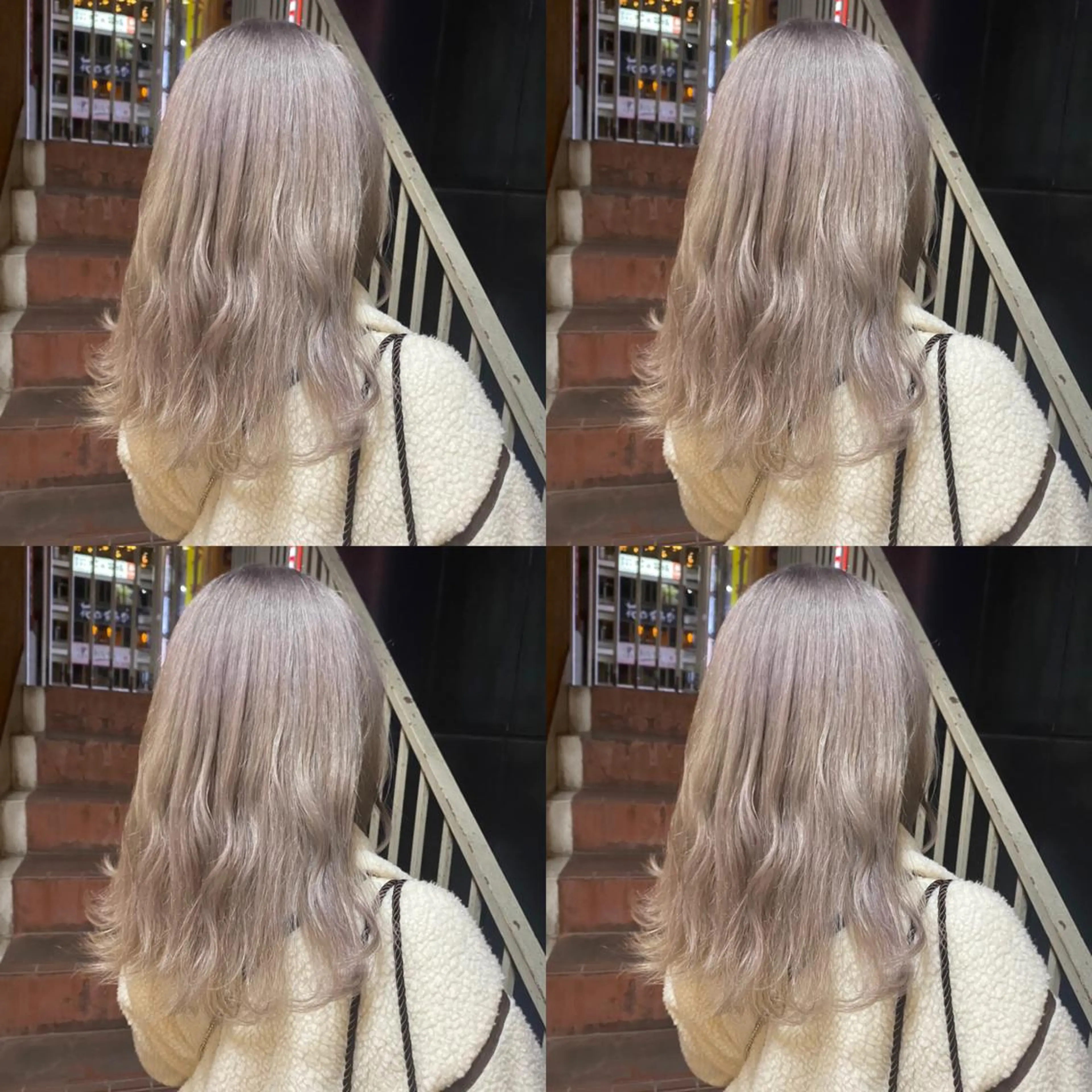 ミディアム カラー カット ヘアカラー トリートメント レイヤー×髪質改善 マネージャー安藤光司のヘアスタイル