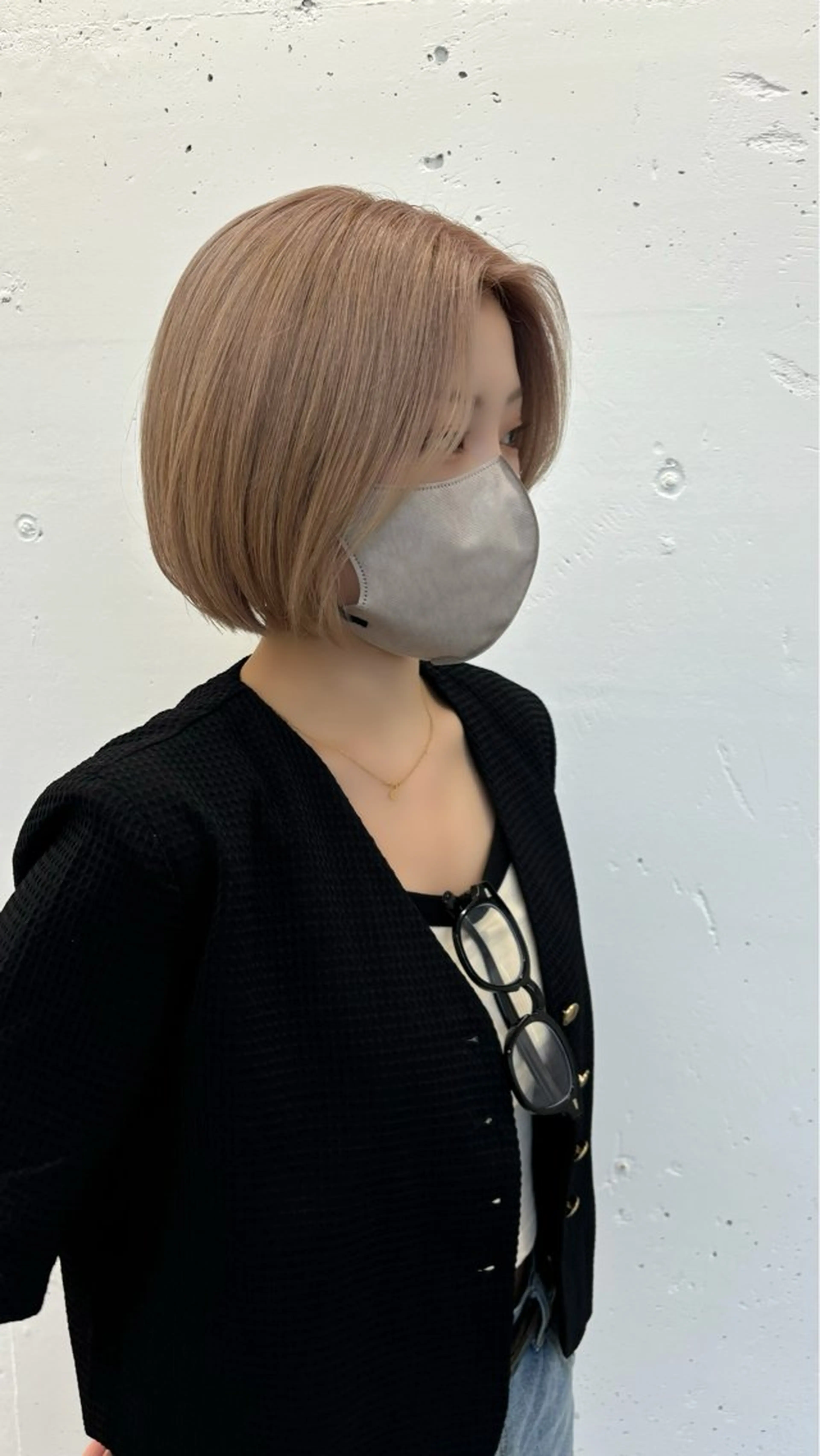 ミディアム カラー ブリーチ ケアブリーチ ハイトーンカラー 韓国風ヘア トリートメント カット ヘアカラー トリートメント 🐶ひかる🐶 JILLSTUDIOのヘアスタイル