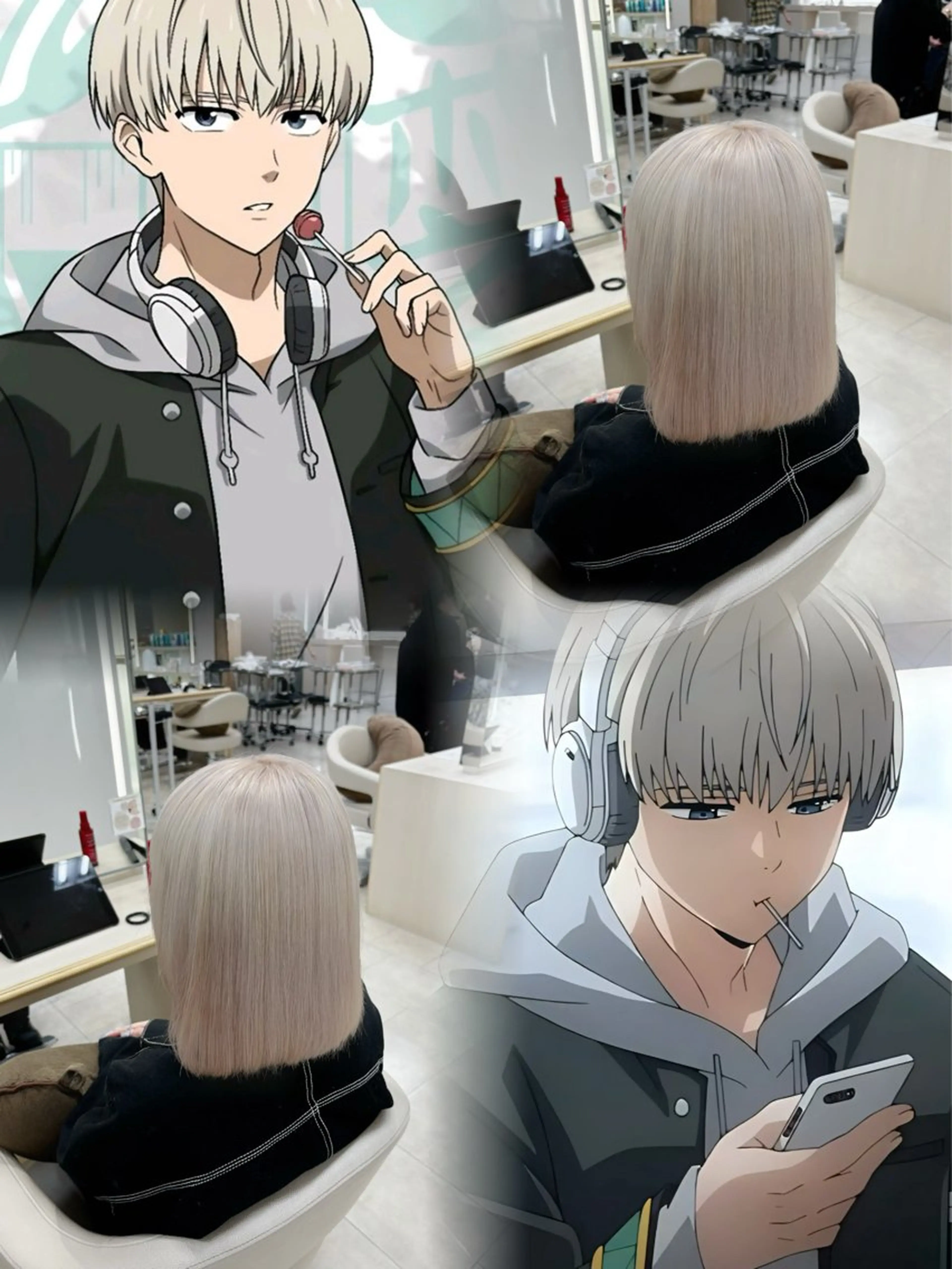 ショート カラー カット ヘアカラー 推し活/韓国/ブリー チカラーminamiのヘアスタイル