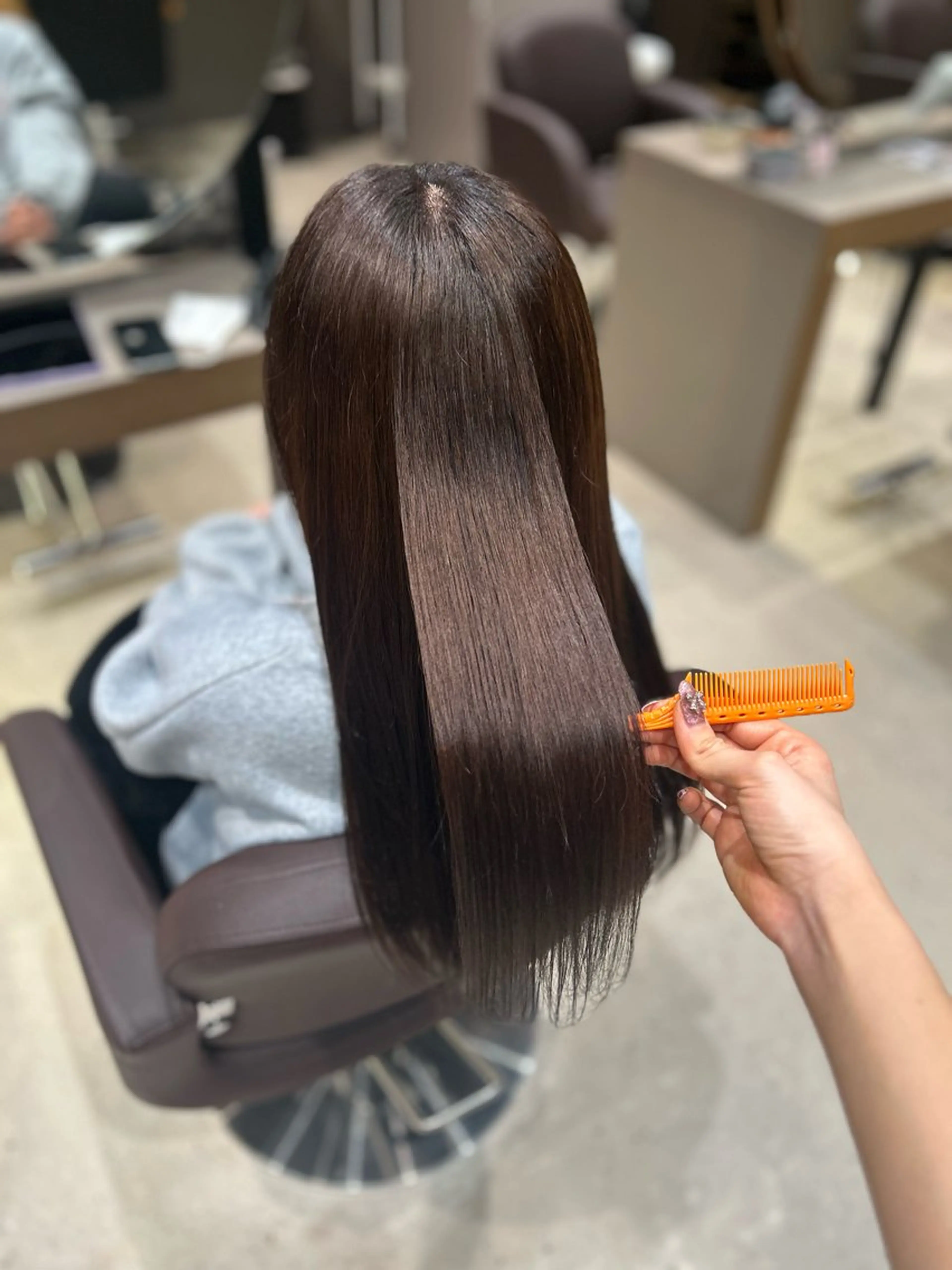 ロング ヘアカラー トリートメント ☀️柏木 ほのか☀️のヘアスタイル