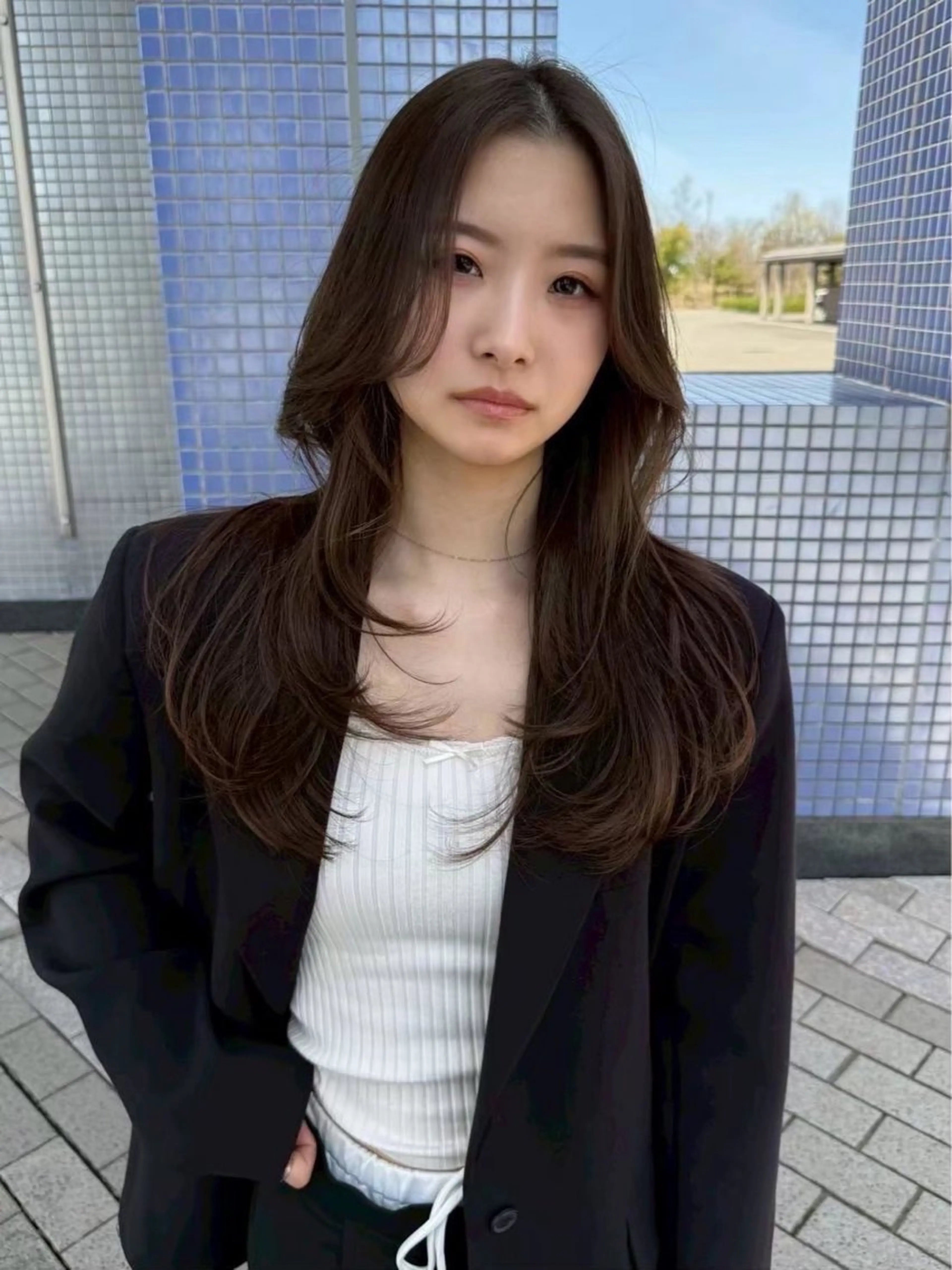 ロング 草野ゆずき⌇ ボブ⌇ブリーチ🫧のヘアスタイル