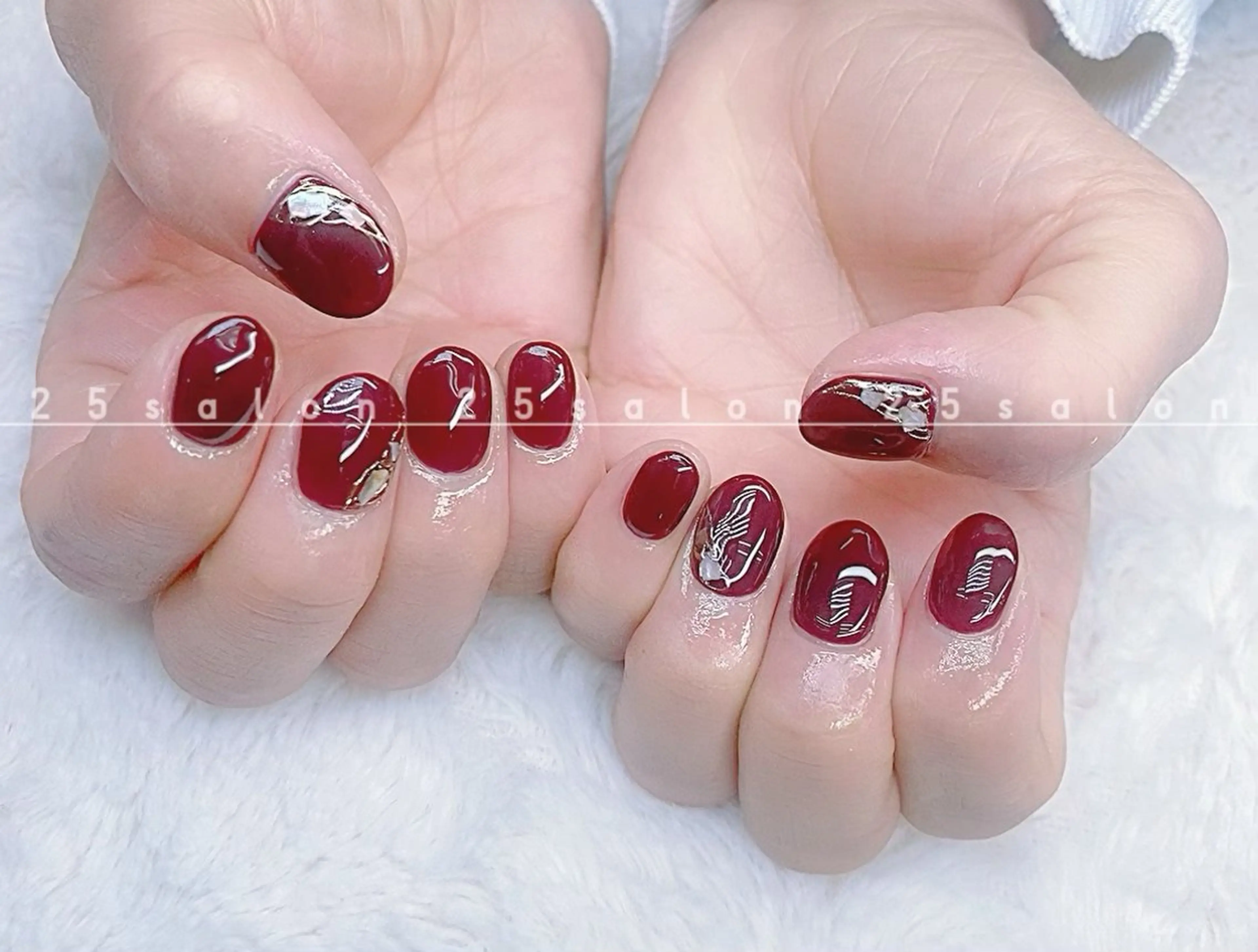 ネイル オーロラネイル チークネイル フットネイル フレンチネイル ジェルネイル 2 5のマツエク・マツパデザイン