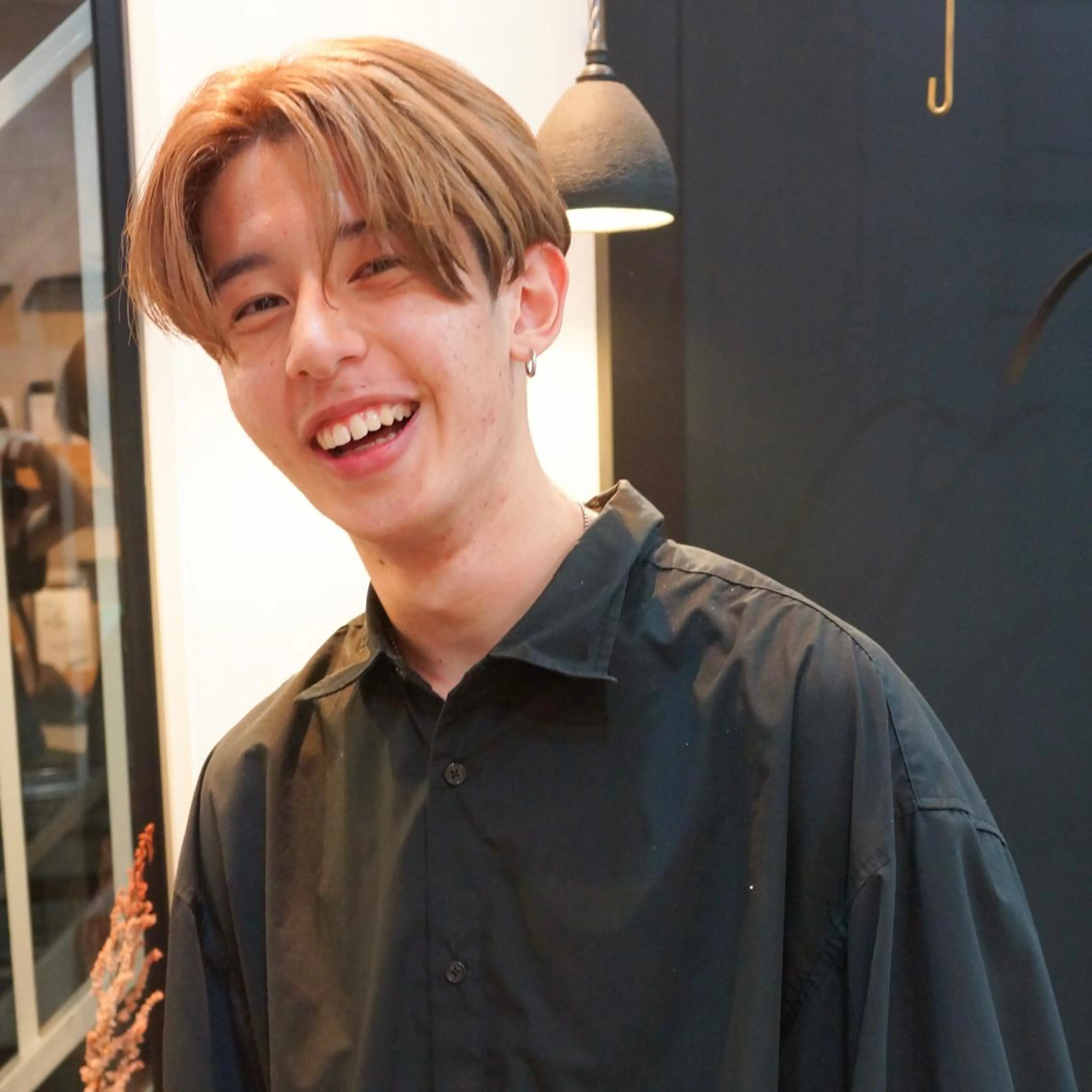 ショート カラー メンズ ダウンパーマ 【sity.ザイク】のヘアスタイル