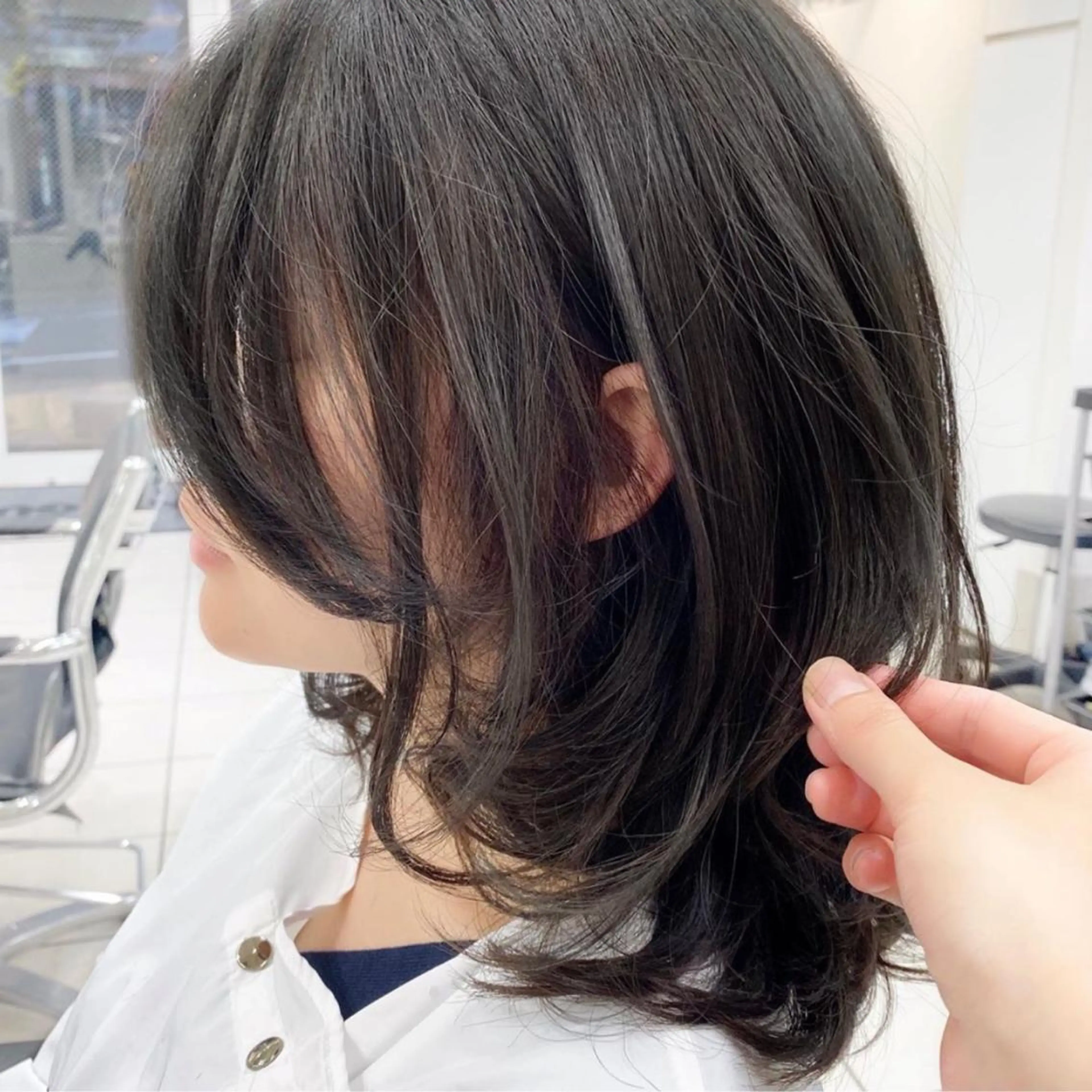パーマ メンズ特化 刈り上げない/金井のヘアスタイル