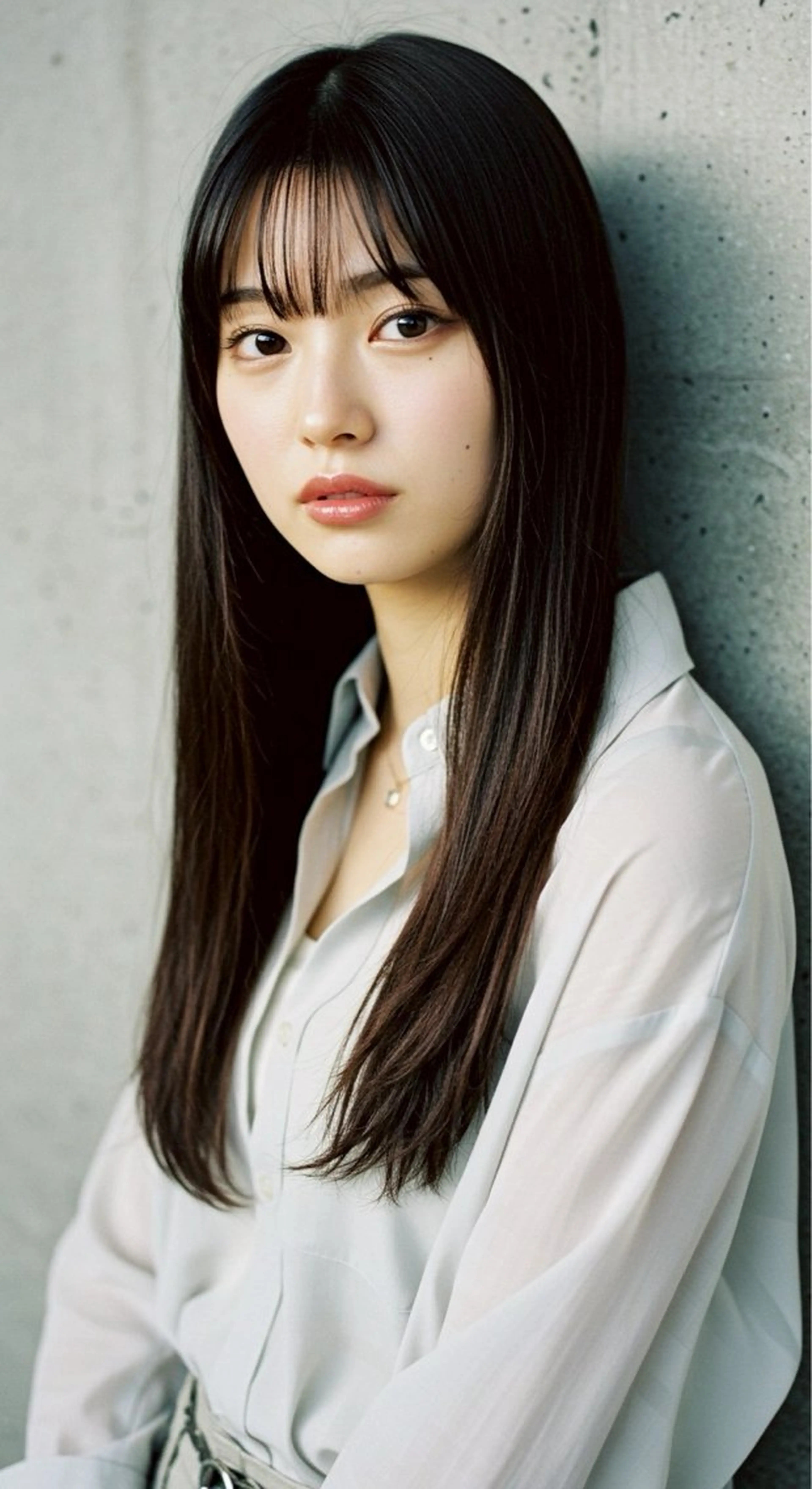 ロング 土肥 美羽のヘアスタイル