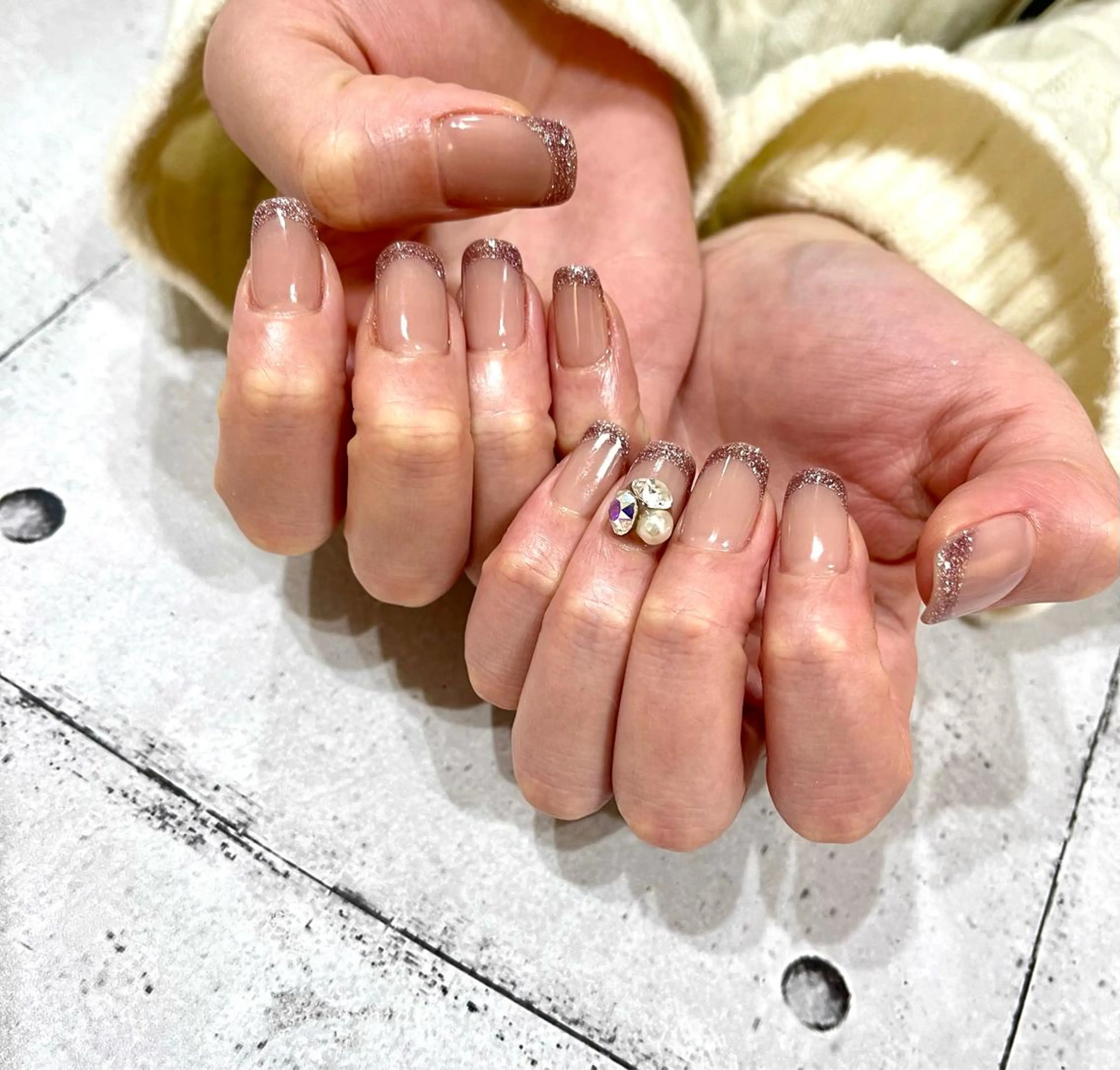 ネイル ワンカラーネイル Glück...所属・kanai miwaのネイルデザイン