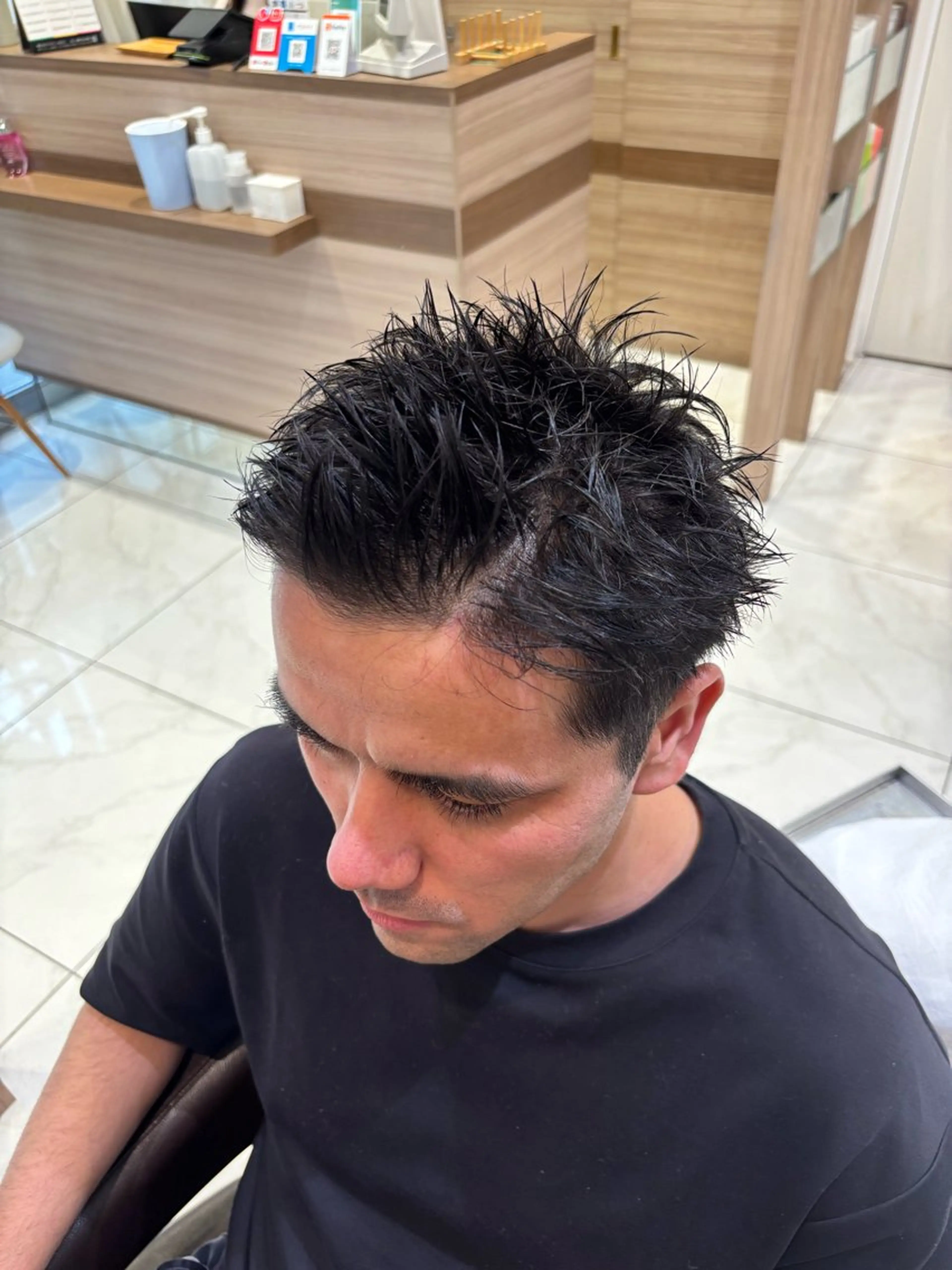 メンズ 山本 侑平のヘアスタイル