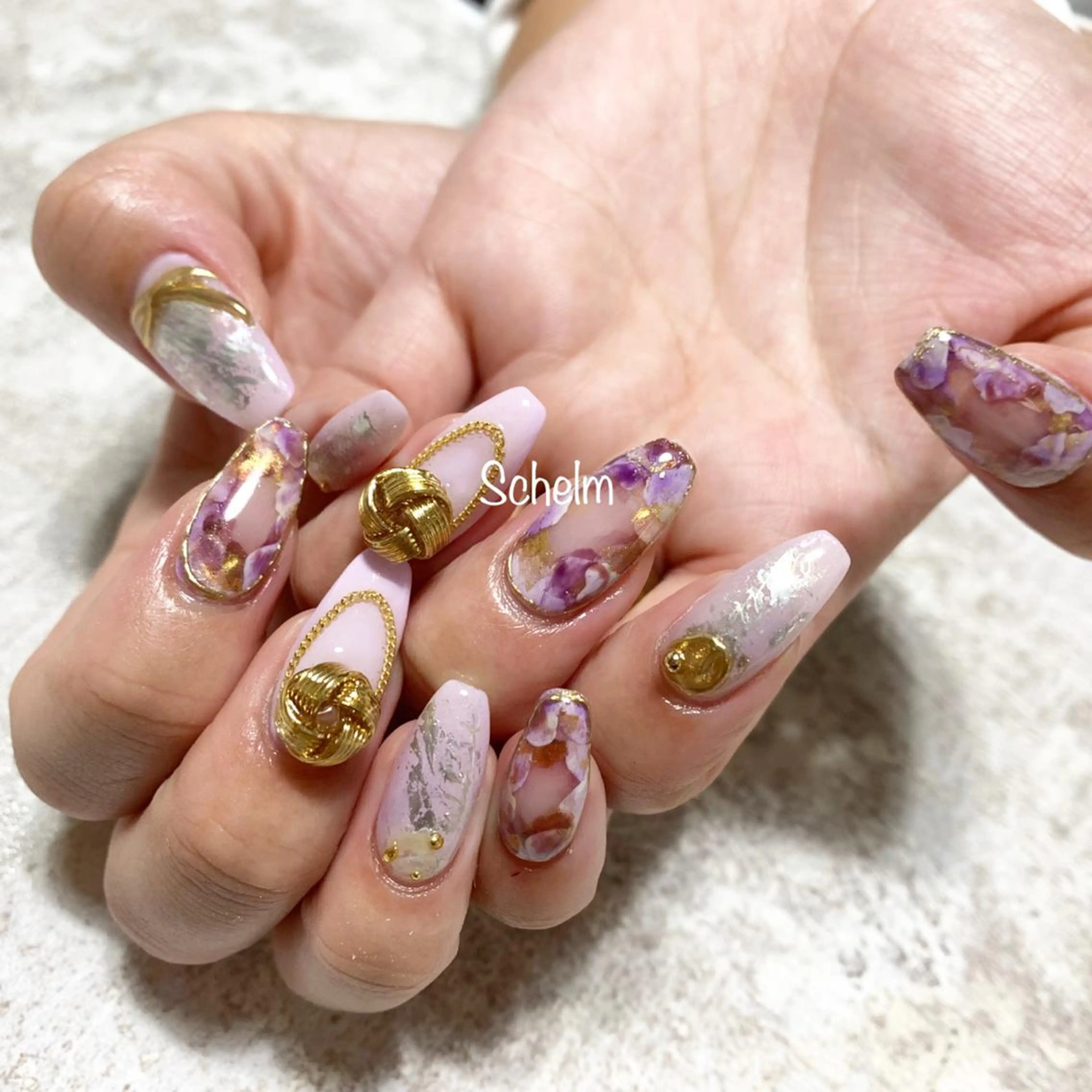 【hand】オフケア込☆アートし放題♪(※一部有料パーツあり、特殊アート不可)再来様¥8100の写真