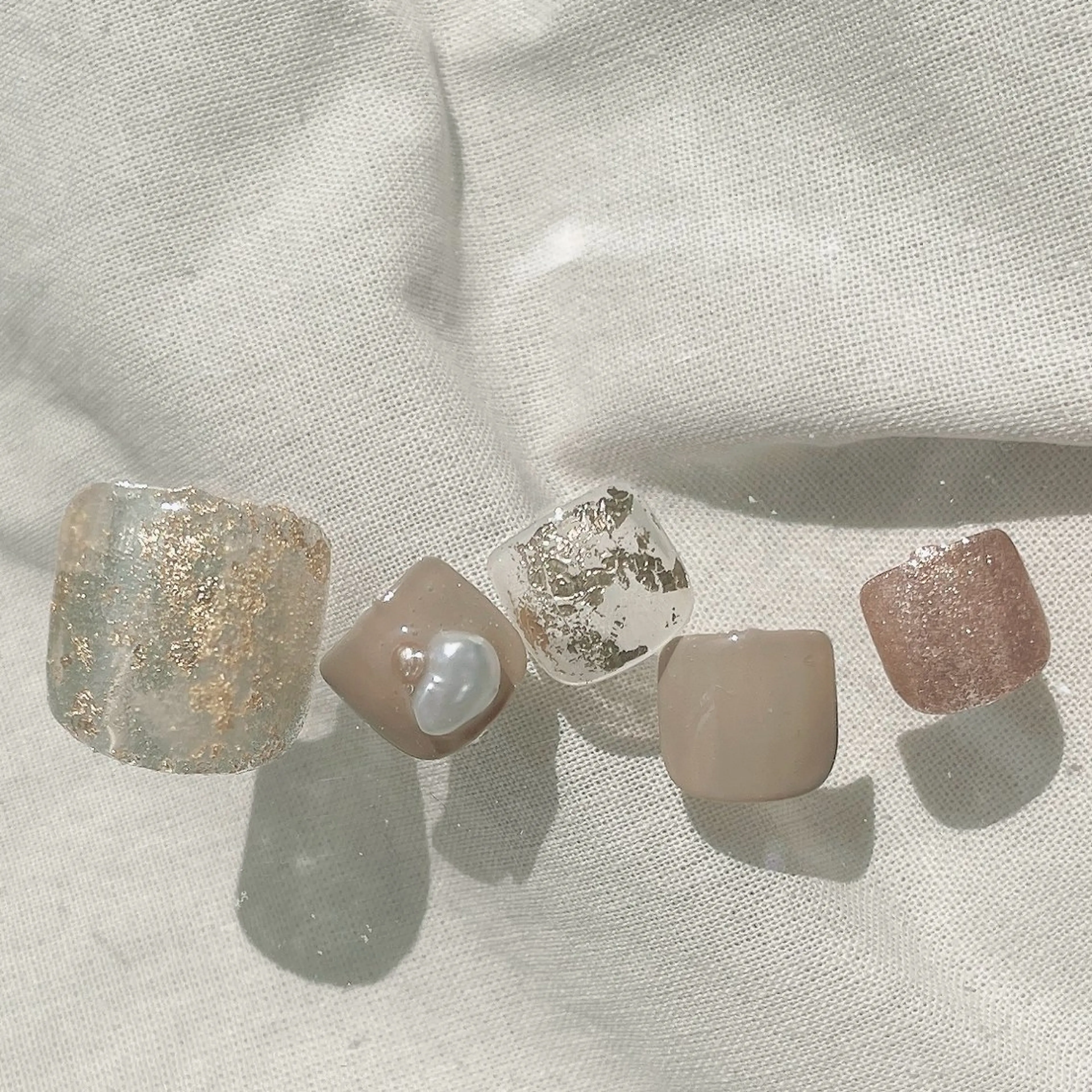 ネイル フットネイル A85G ayakoのネイルデザイン