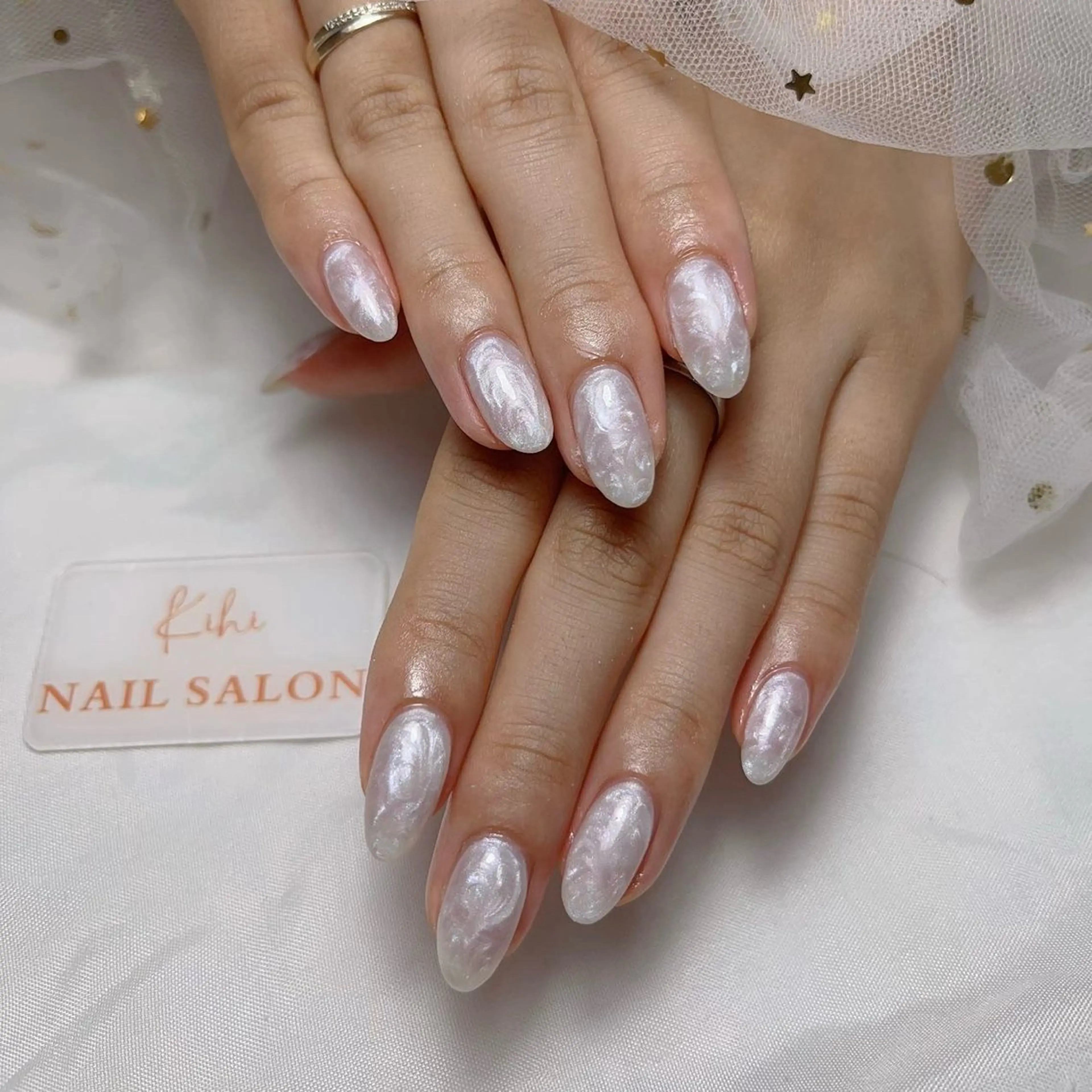 ネイル アートネイル フレンチネイル ジェルネイル グラデーション 韓国ネイル ハンドネイル 💕鈴木ユリ パラジェル/オフ無料のネイルデザイン