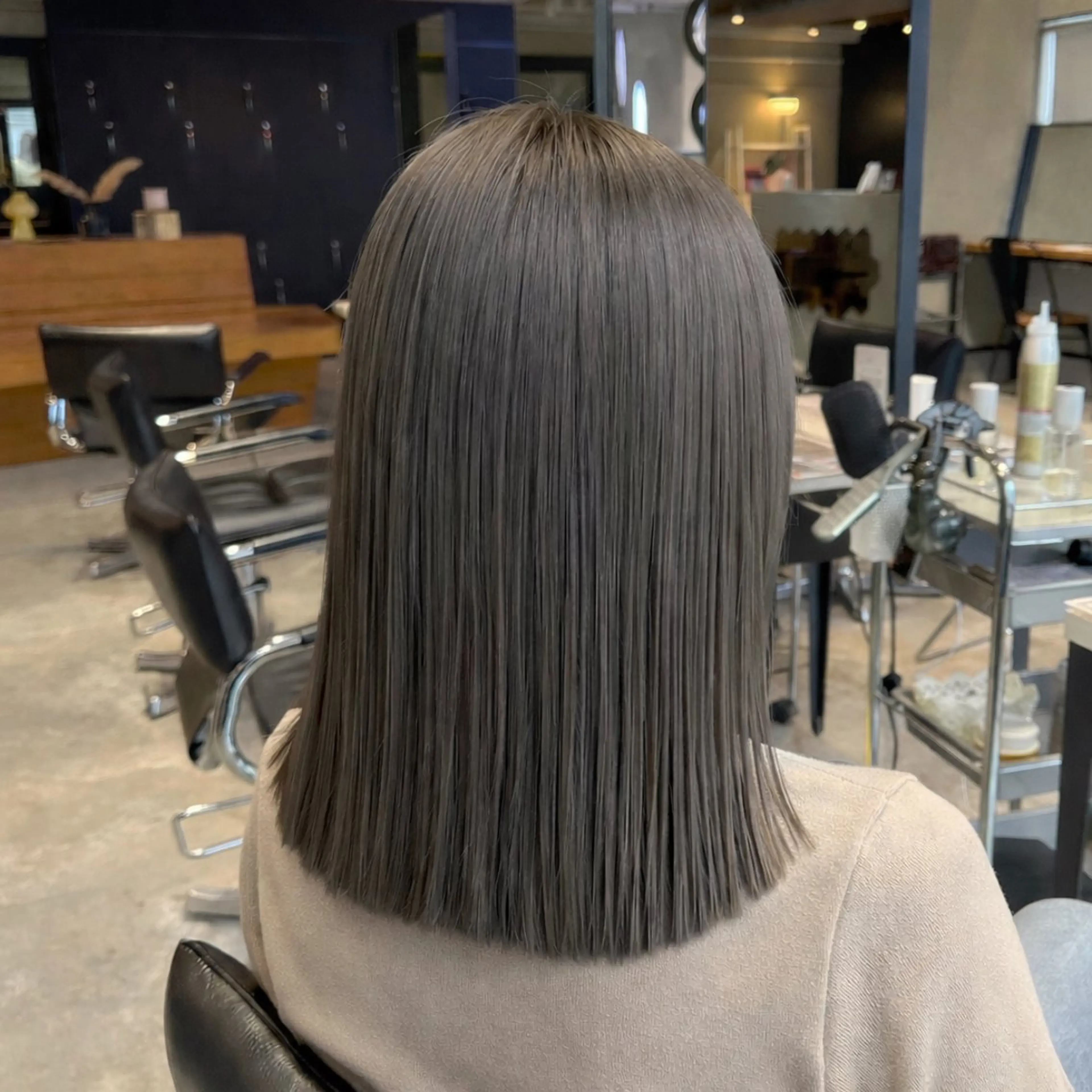 ミディアム カラー ブリーチ ケアブリーチ ヘアカラー トリートメント 💫色落ちまで可愛い ブリーチ💫ユウゴのヘアスタイル